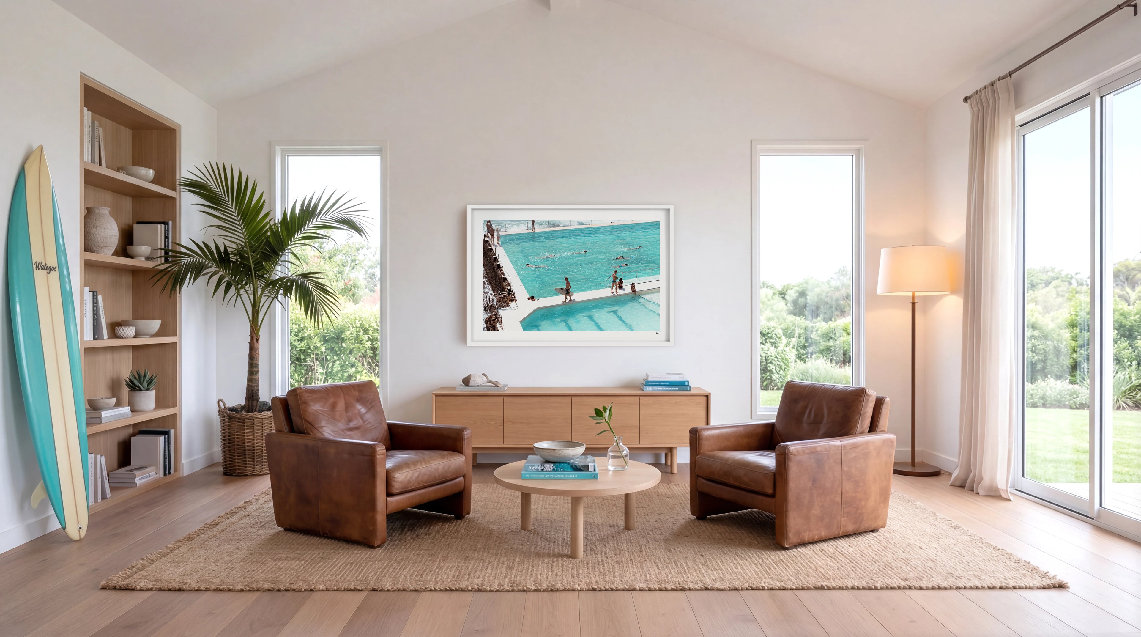 Gone Surfing - Bondi Icebergs Pool - Wall Art Print
