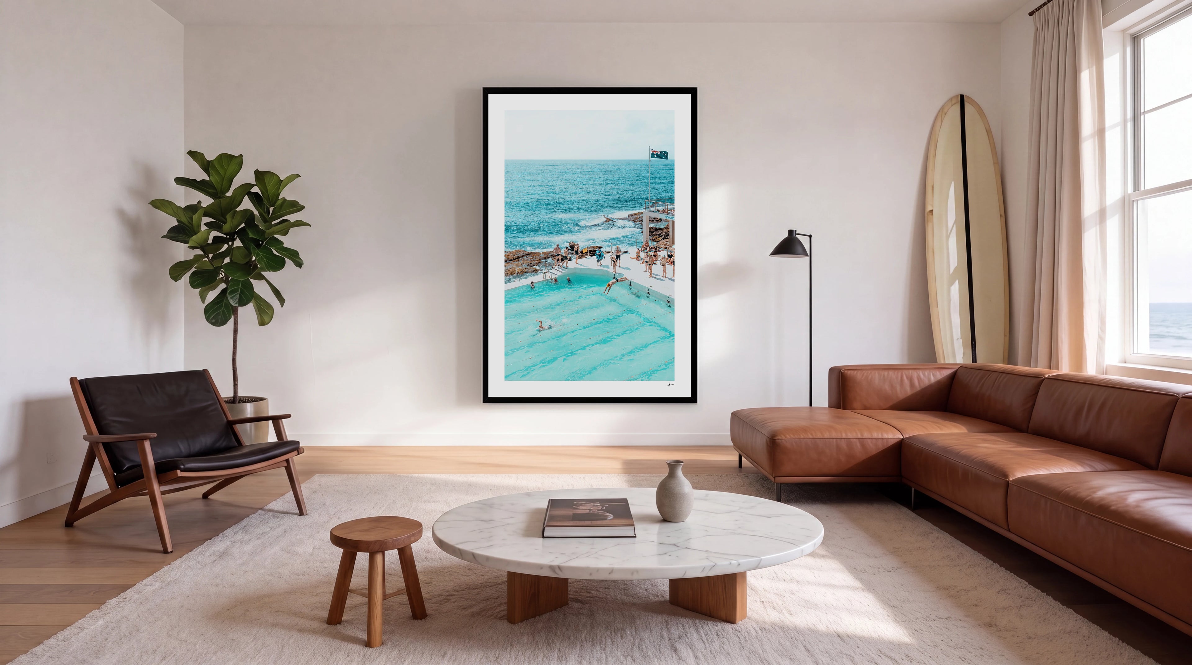 Bondi Icebergs Pool 03 - Bondi Beach Wall Art Print