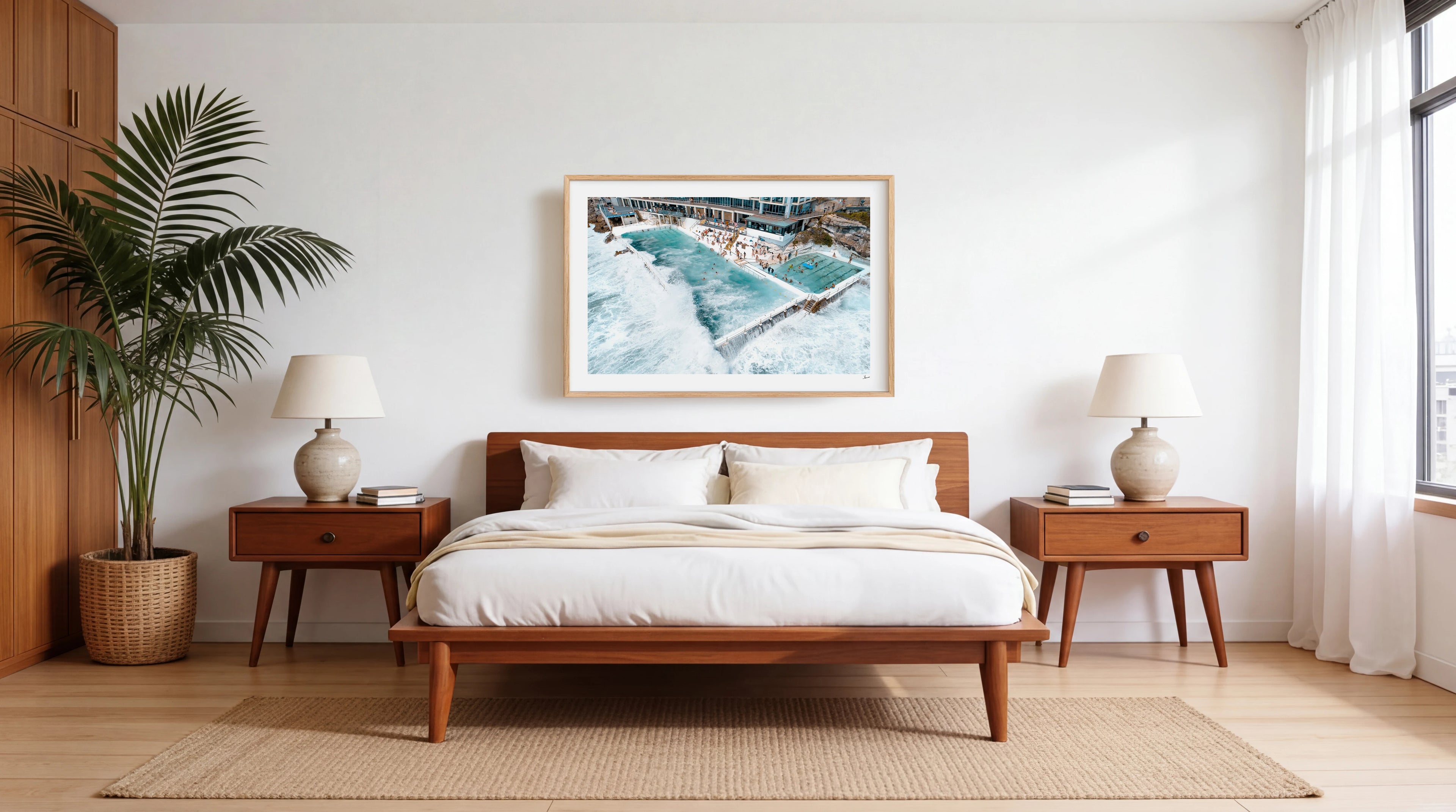 Bondi Icebergs Wipe Out 01 - Bondi Beach Wall Art Print