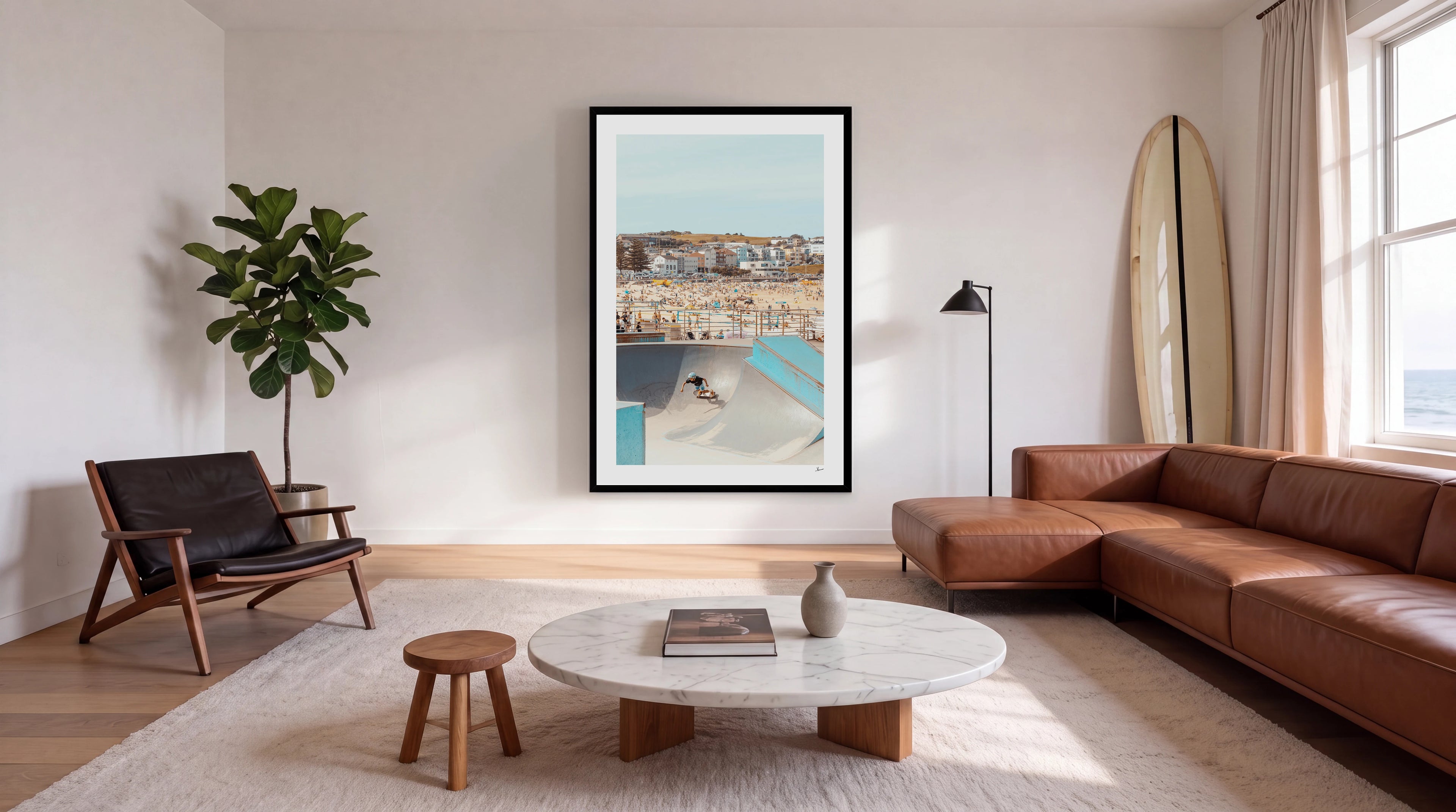 Bondi Skatepark - Wall Art Print
