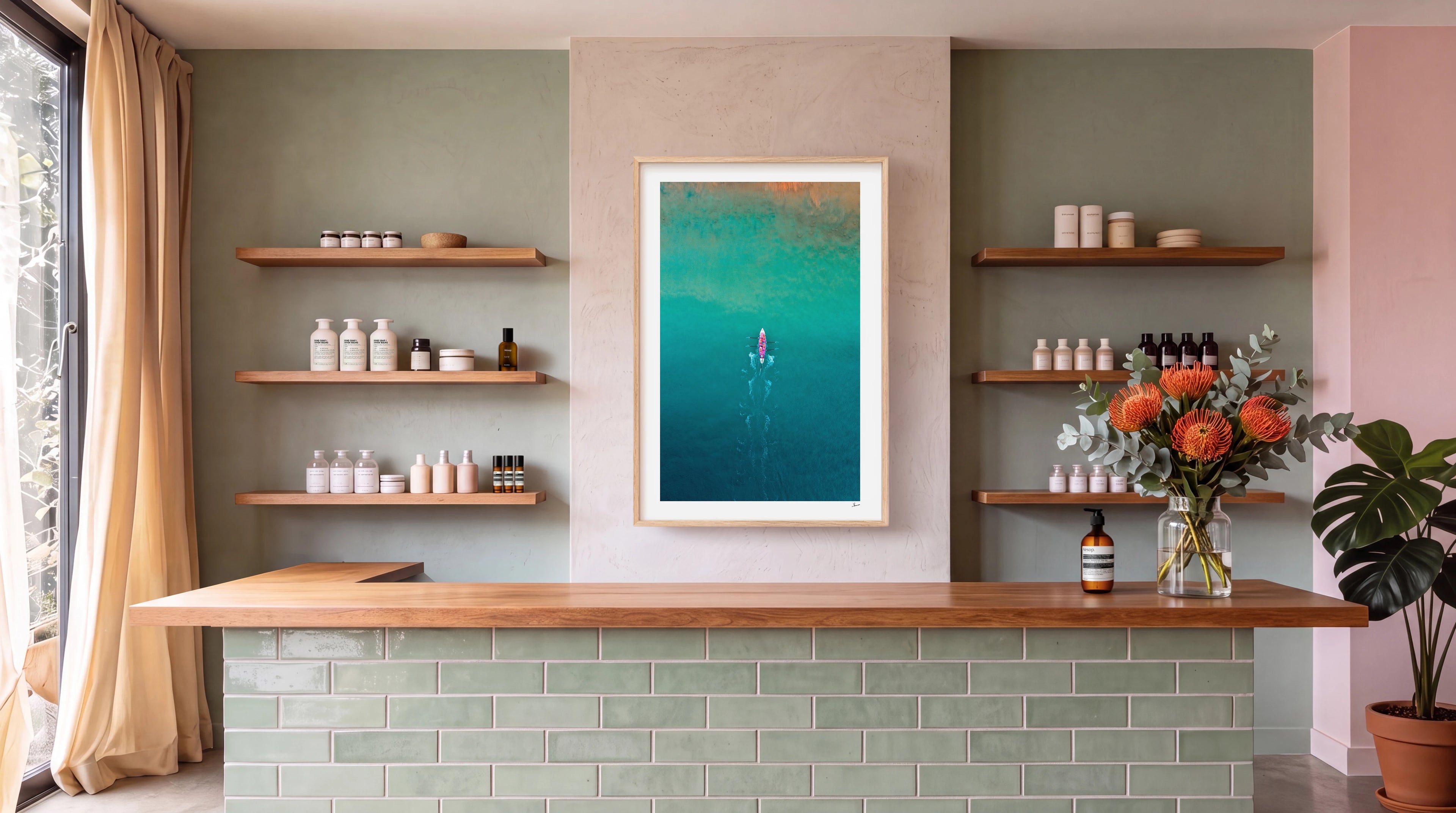 Surfboat 01 - Bondi Beach - Wall Art Print