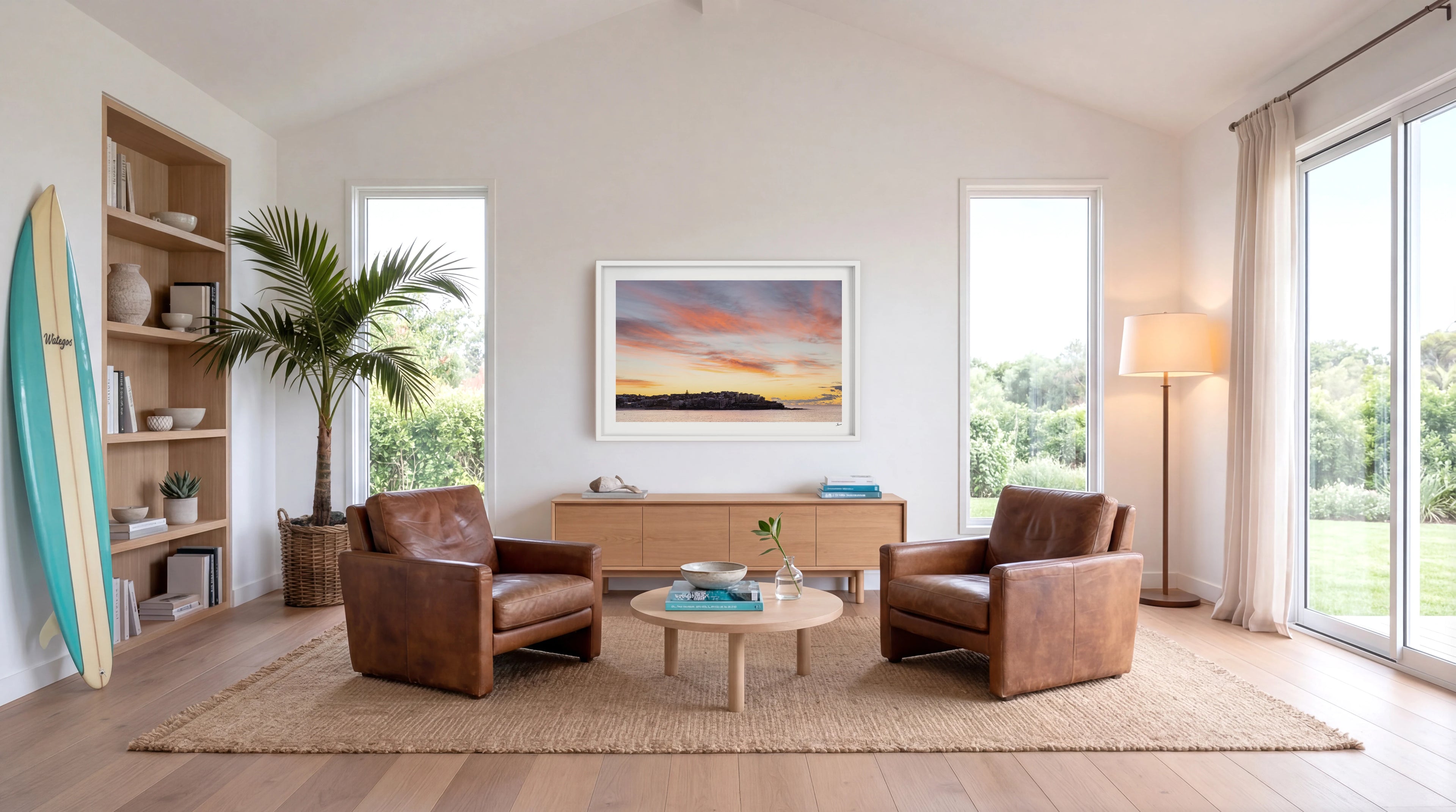 Painted Dawn - Bondi Wall Art Print