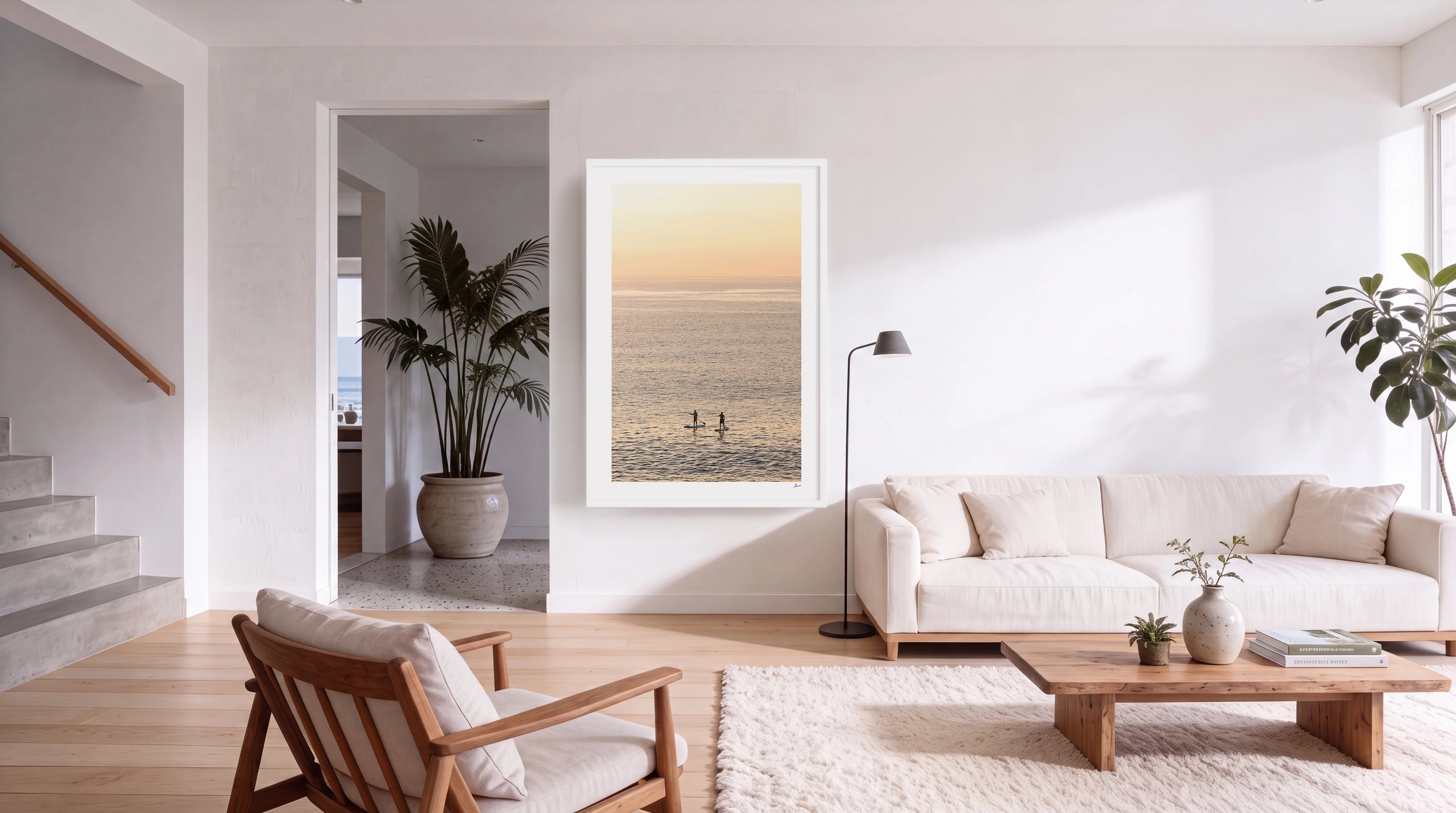 The Early Shift - Bondi Beach Wall Art Print