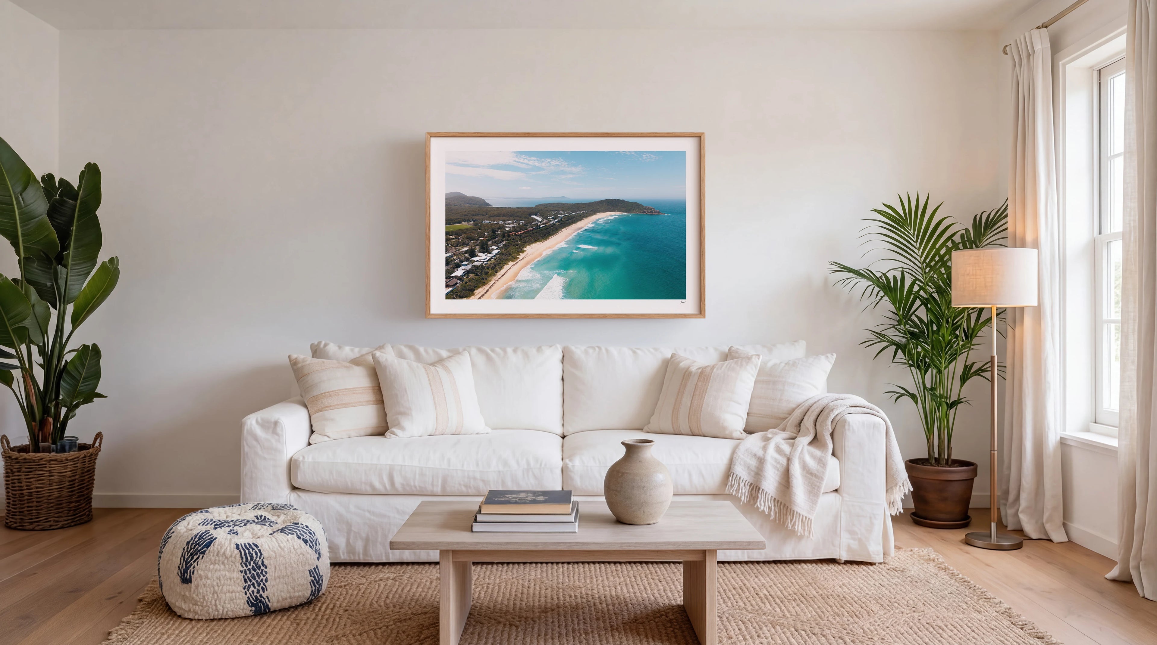 Boomerang Beach 02 - Wall Art Print