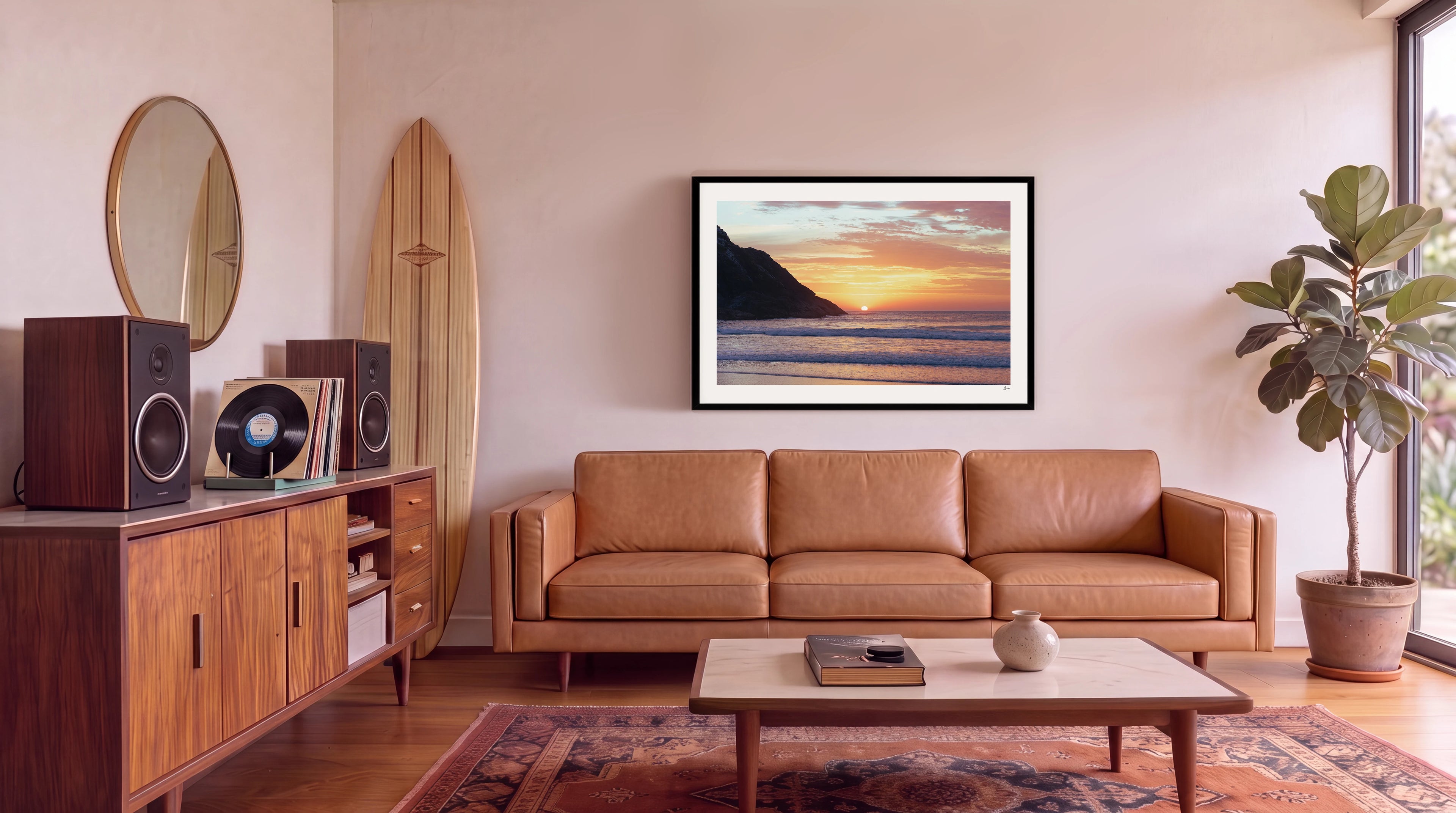 Boomerang Beach 03 - Wall Art Print