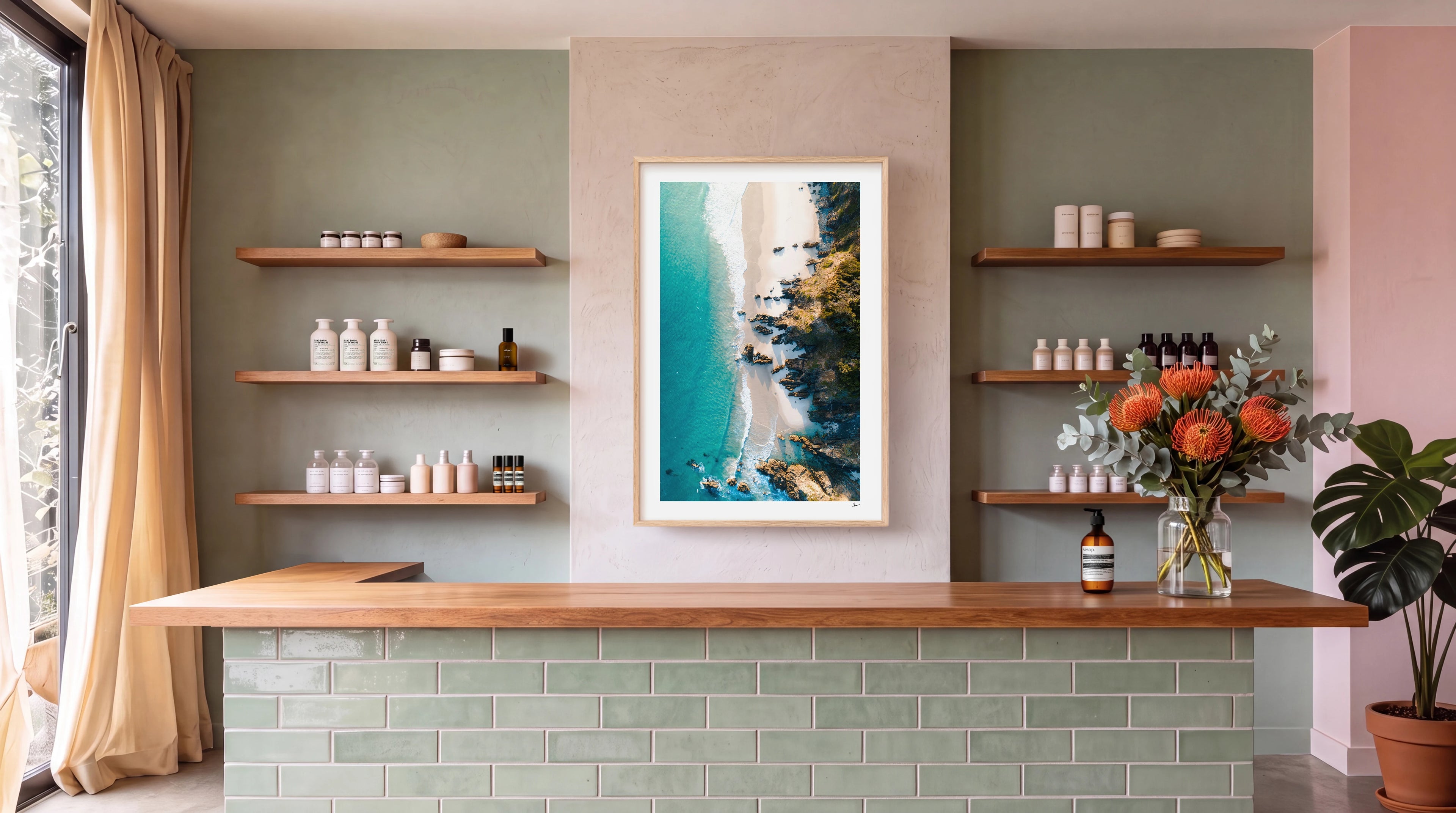 Byron Bay - Wategos 04 - Wall Art Print