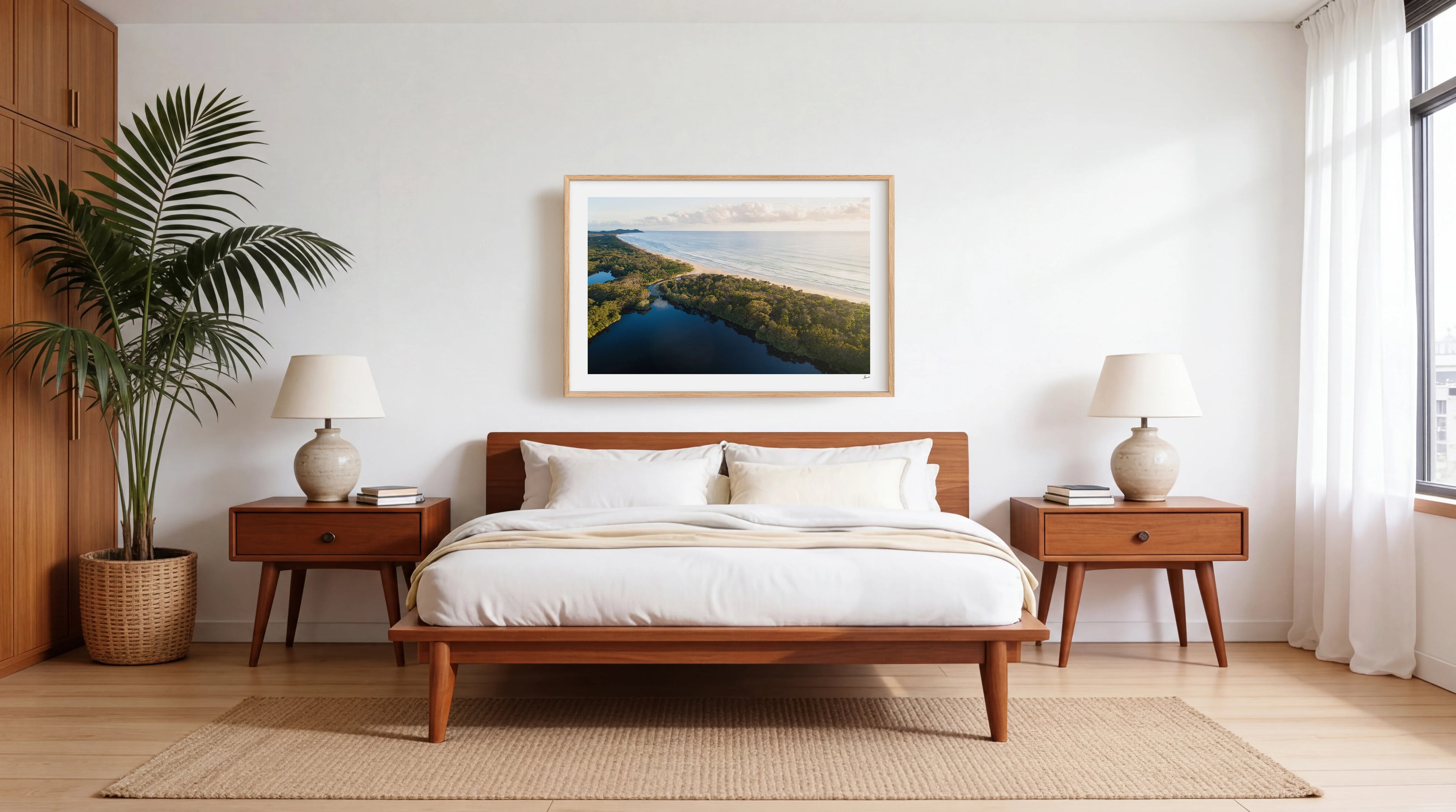 Ti Tree Lakes - Wall Art Print