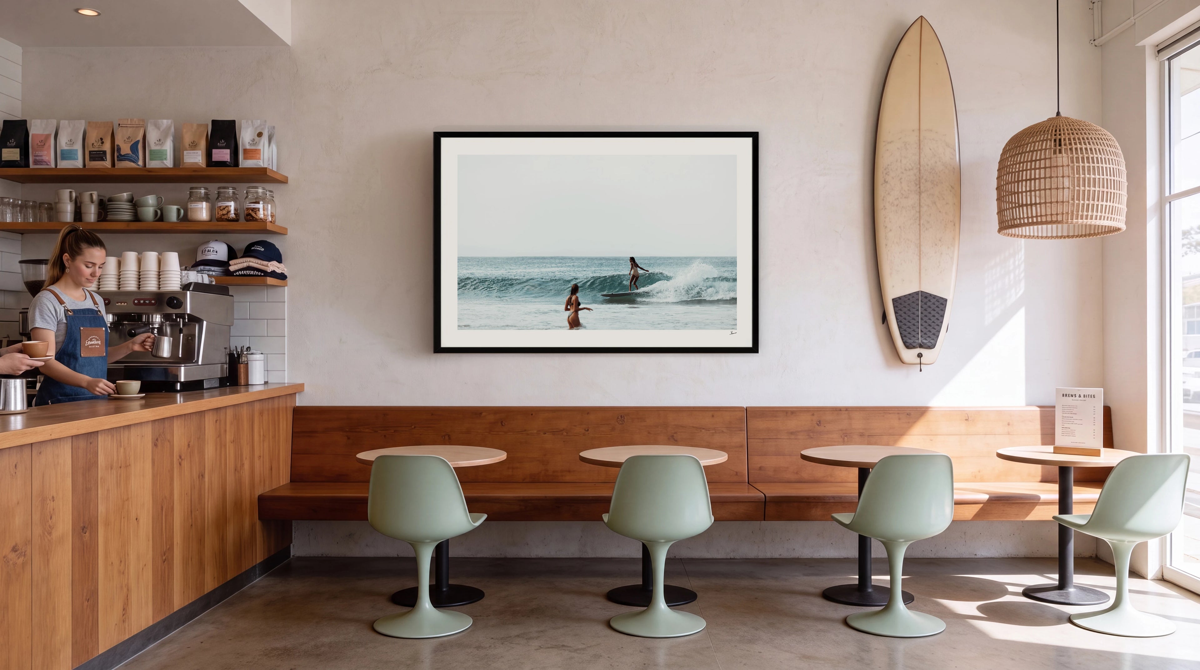 Glide and Grace - Byron Bay Wall Art Print