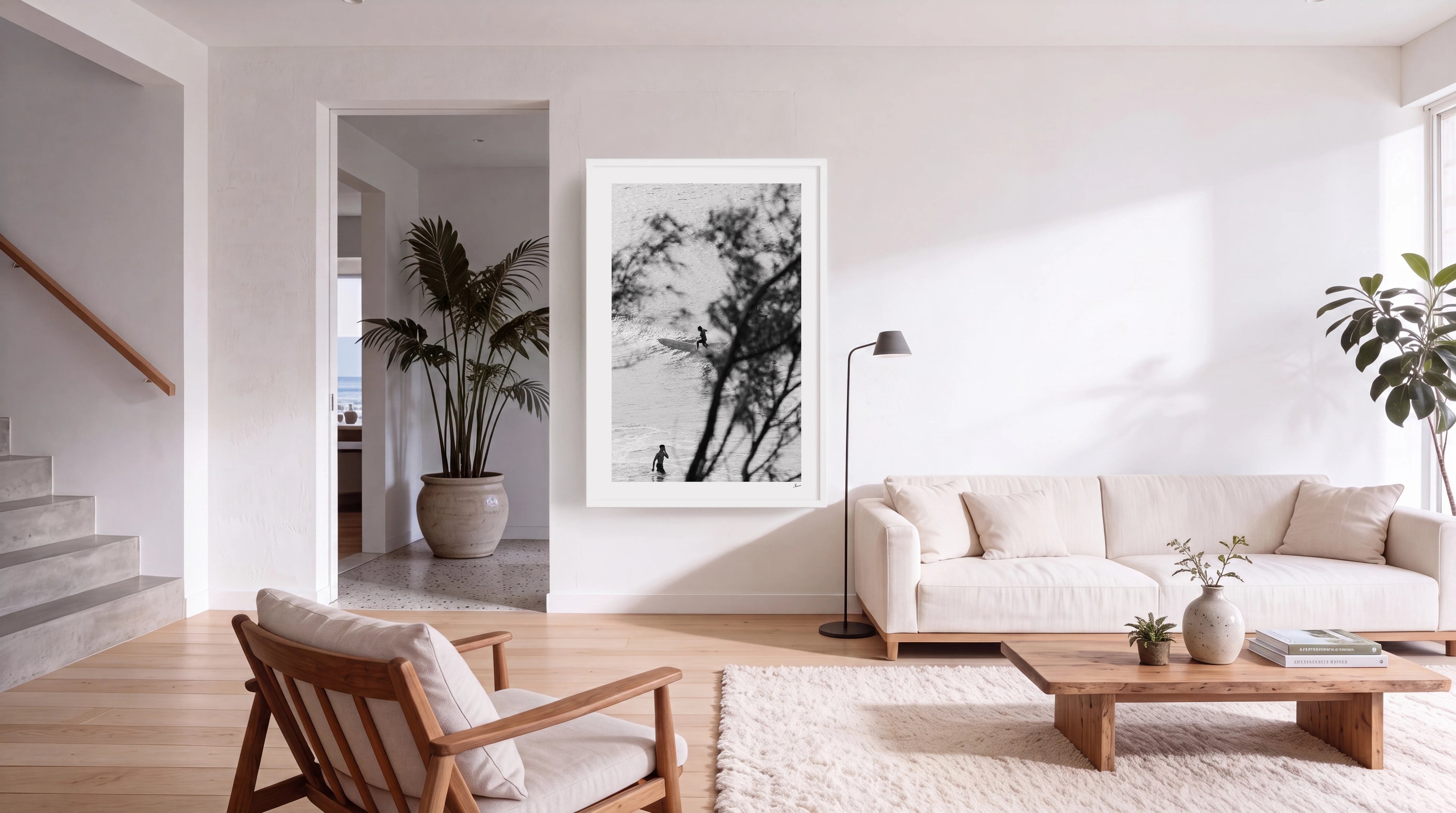 Ocean Silhouettes - Wall Art Print