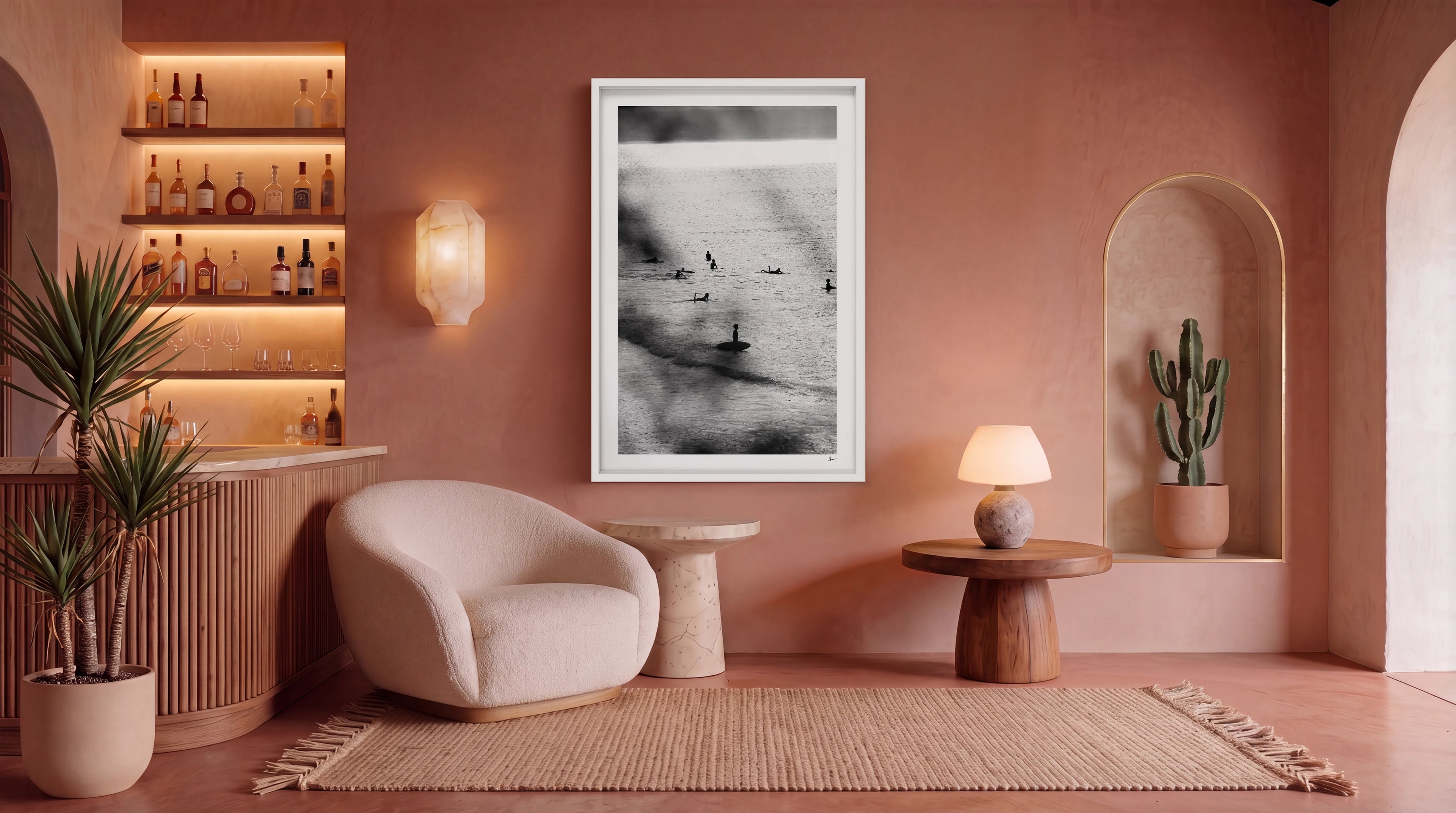 Between the Waves - Wall Art Print