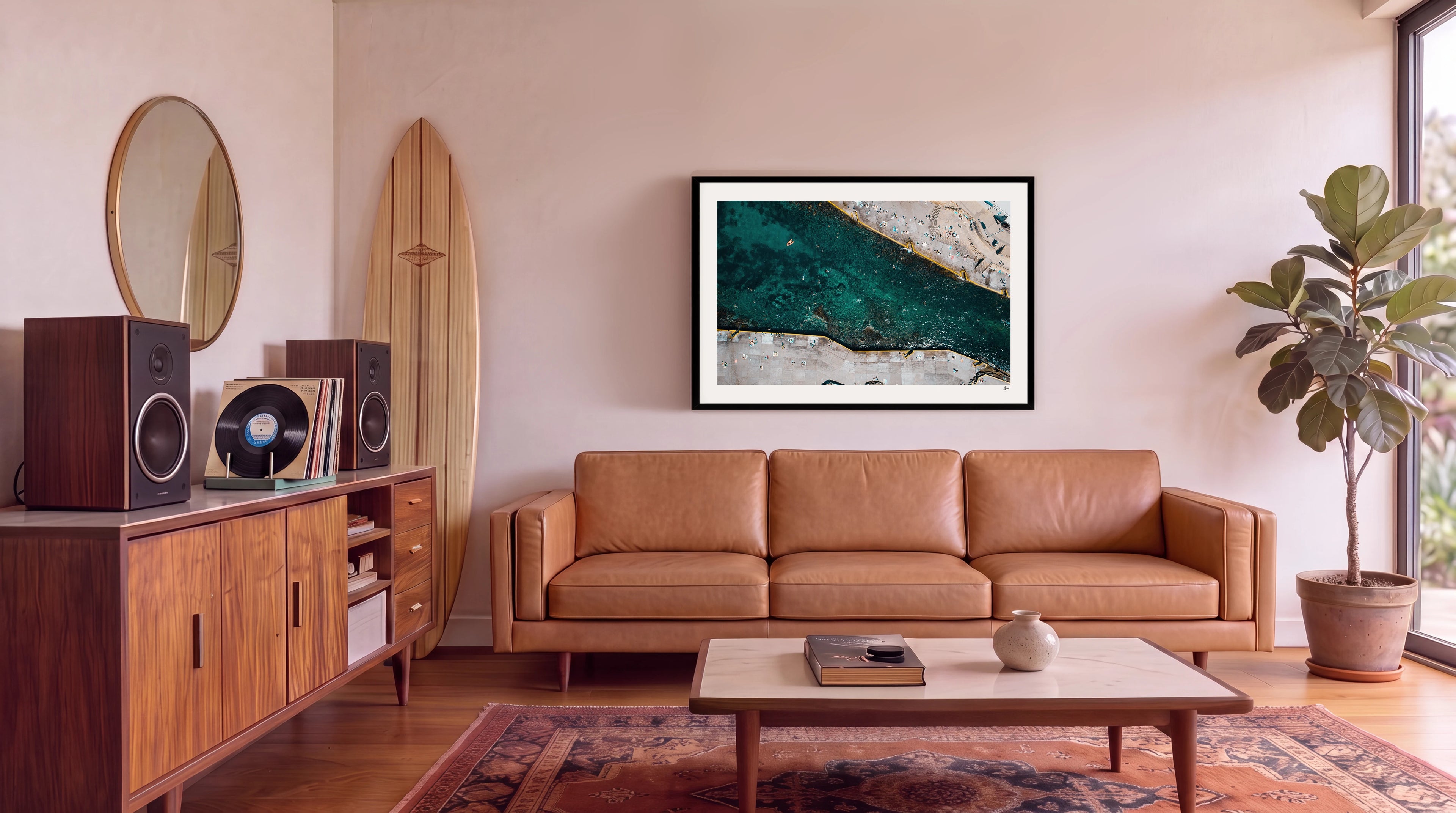 Clovelly Beach 02 - Wall Art Print