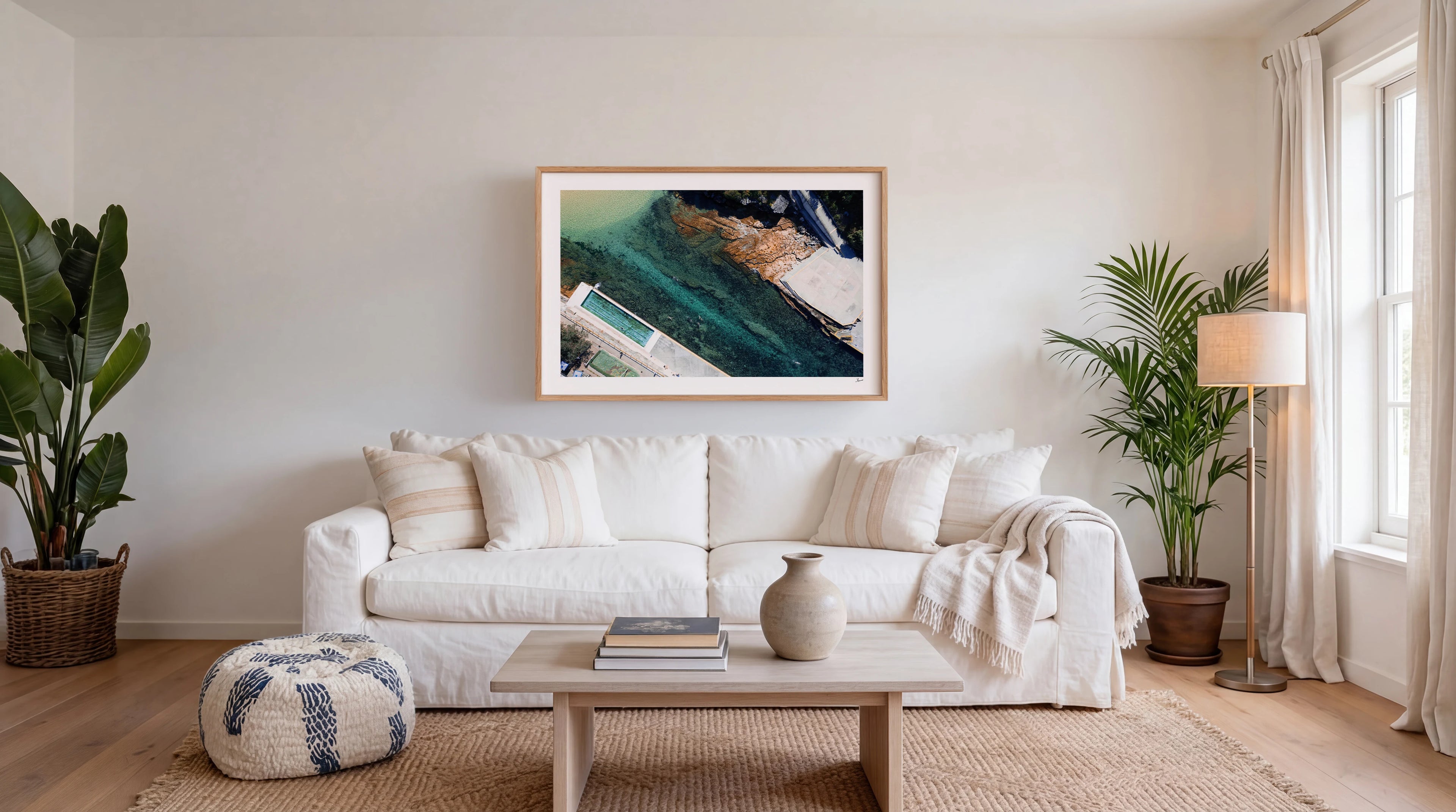 Geoff James Pool (Clovelly Baths) 01 - Wall Art Print