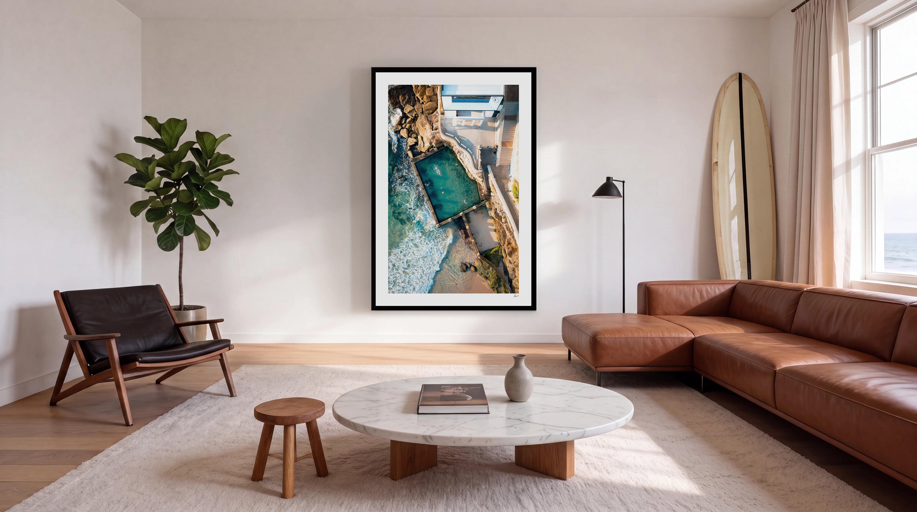 Coogee - Ross Jones Rockpool 03 - Wall Art Print