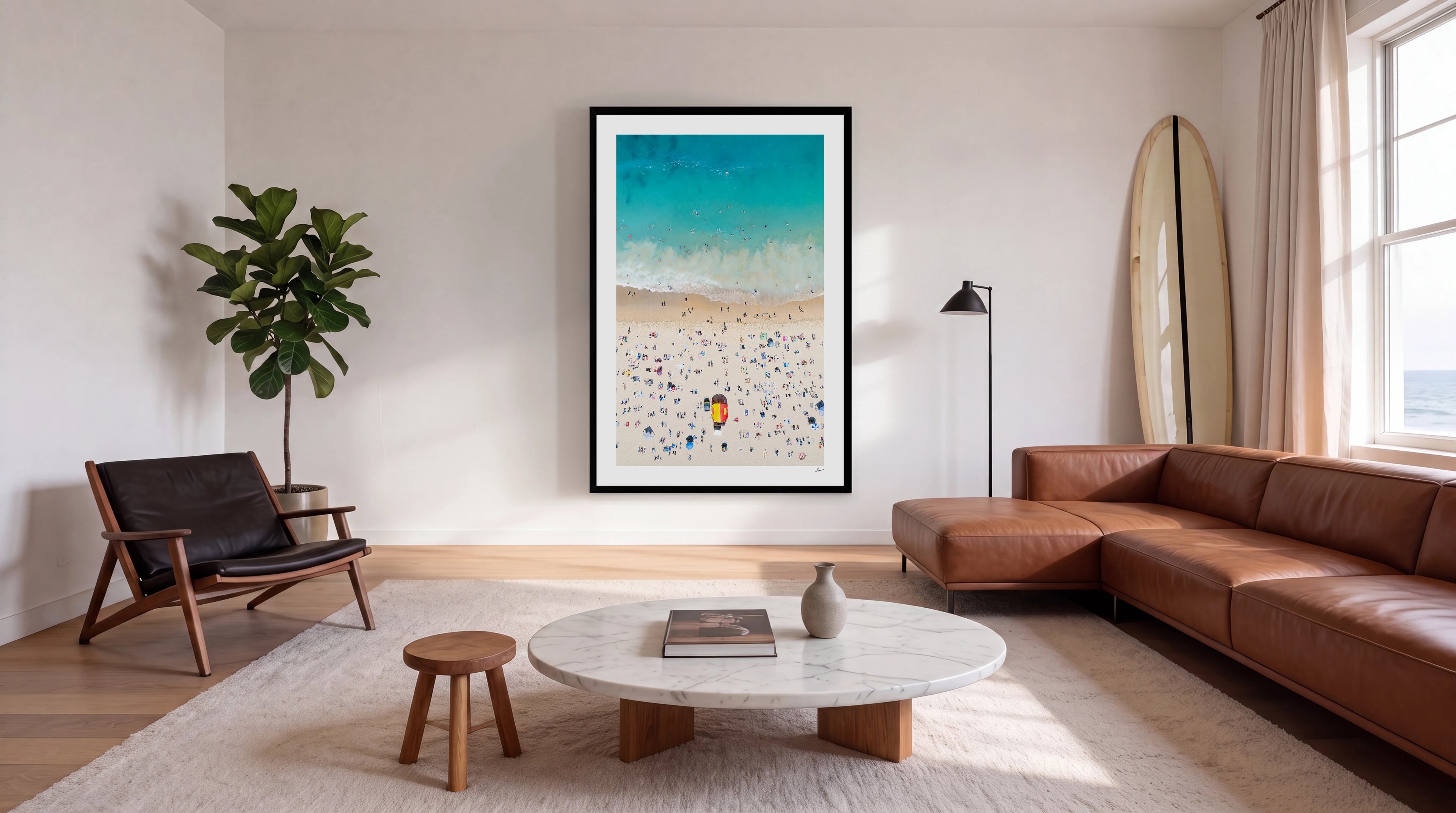 Sydney Summer 01 - Coogee Beach Wall Art Print
