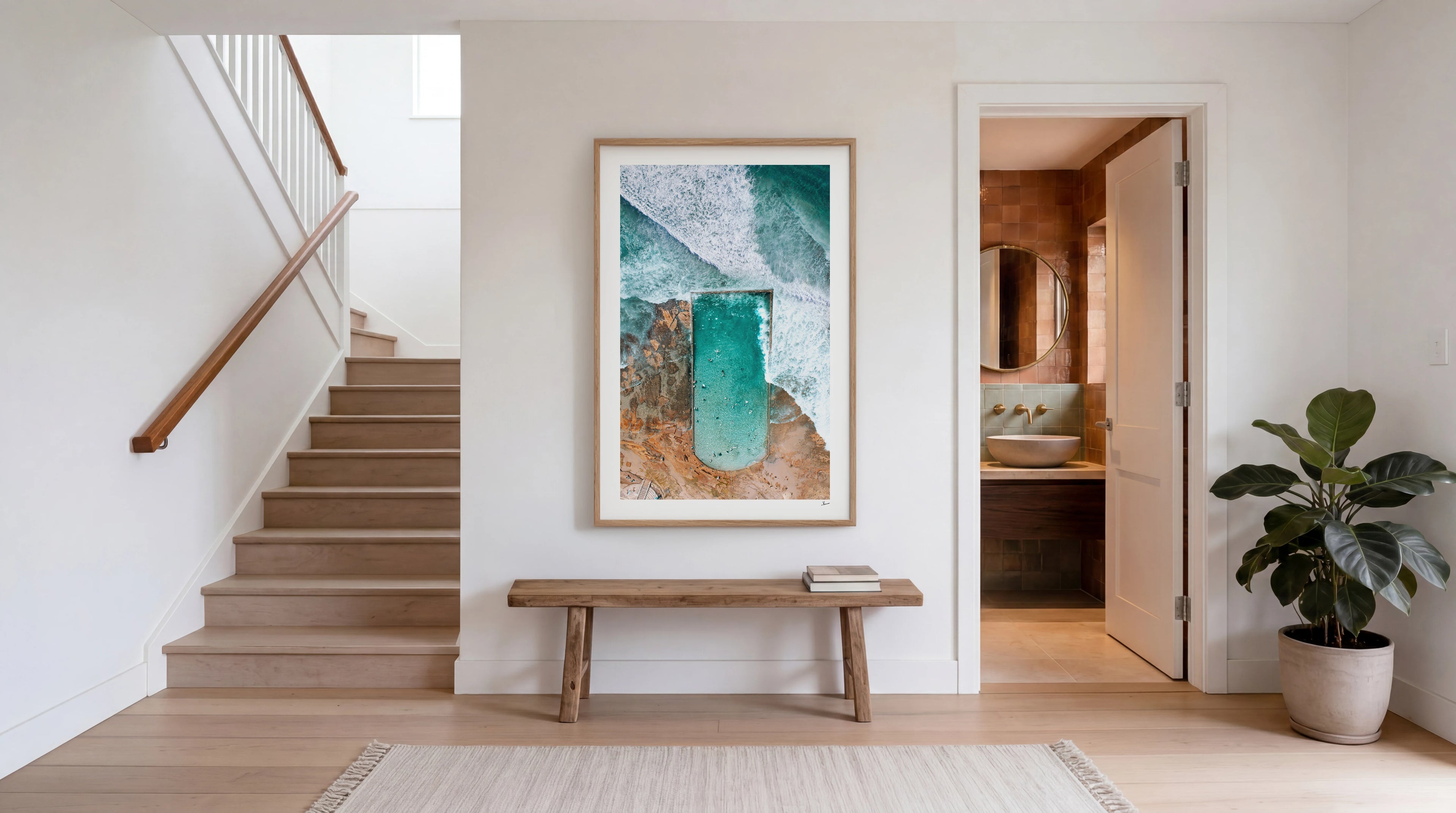 Cronulla pool 01 (northern bath) - Wall Art Print