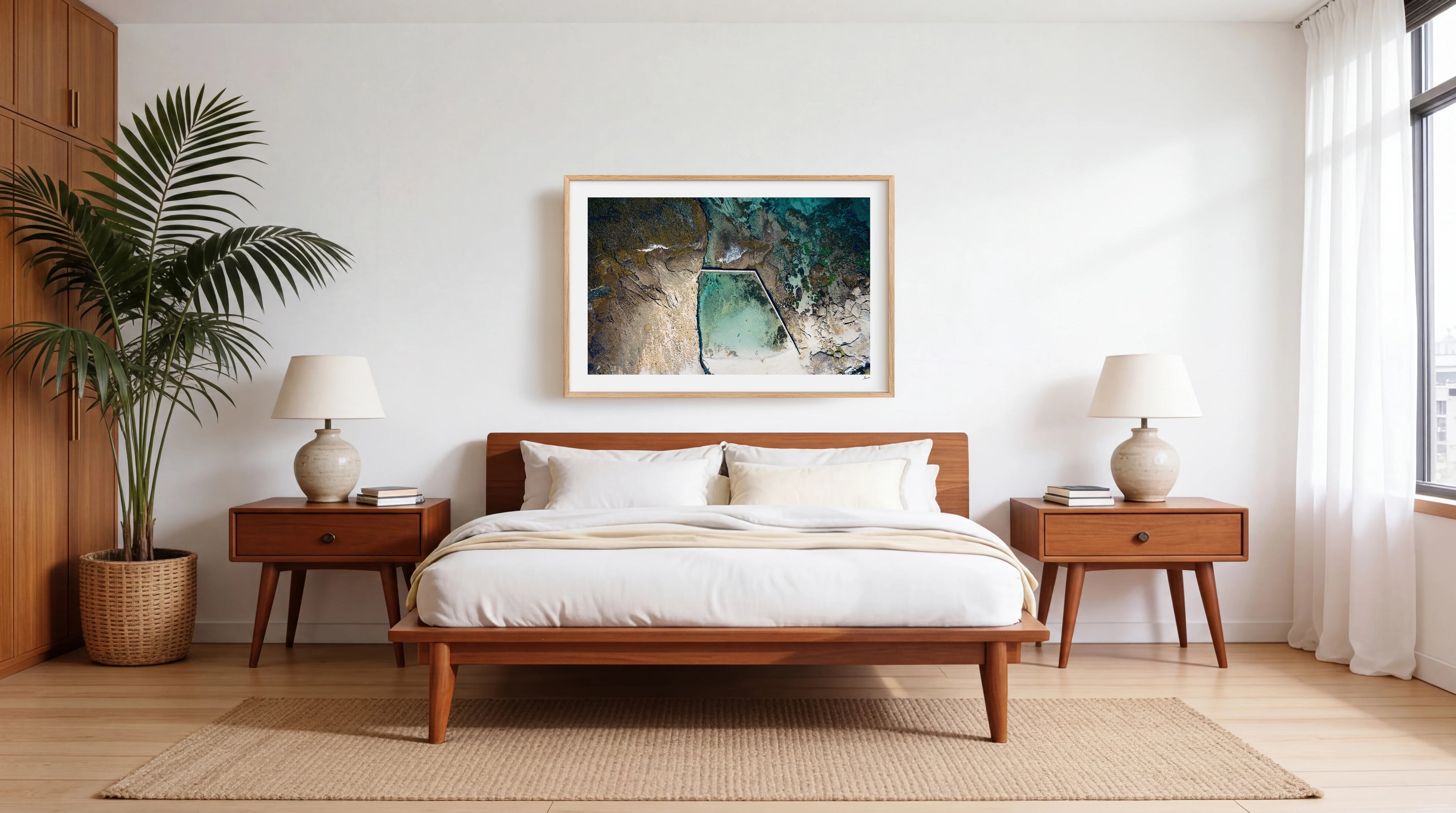 Cronulla - Oak Pool 01 - Wall Art Print