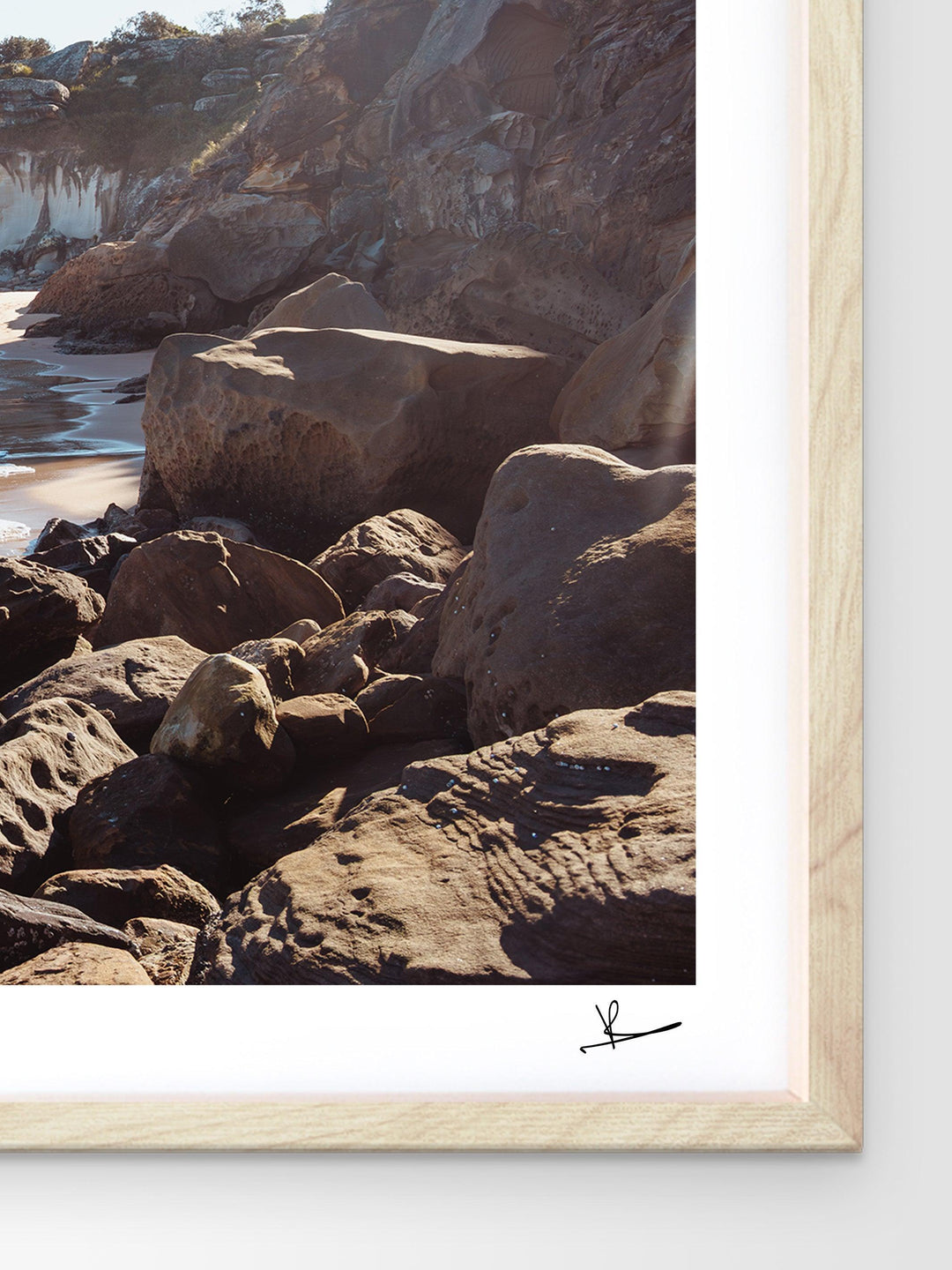 South Curl Curl Beach 01 - Sydney Wall Art Print