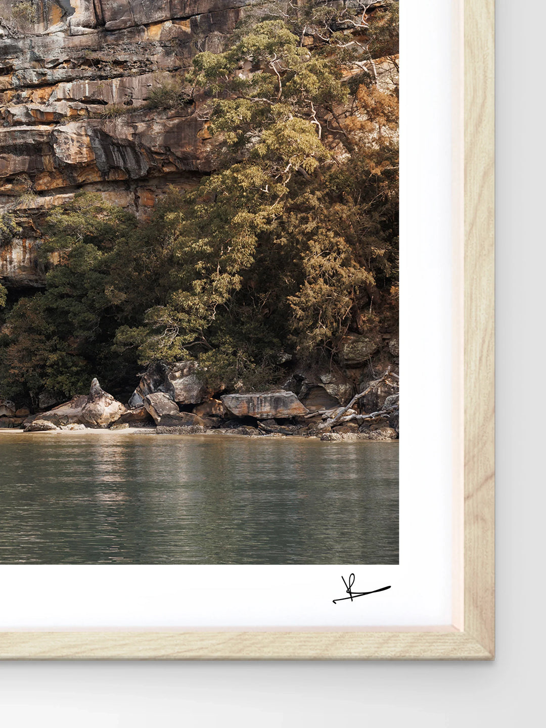 Refuge Bay Waterfall – Hawkesbury River Wall Art Print