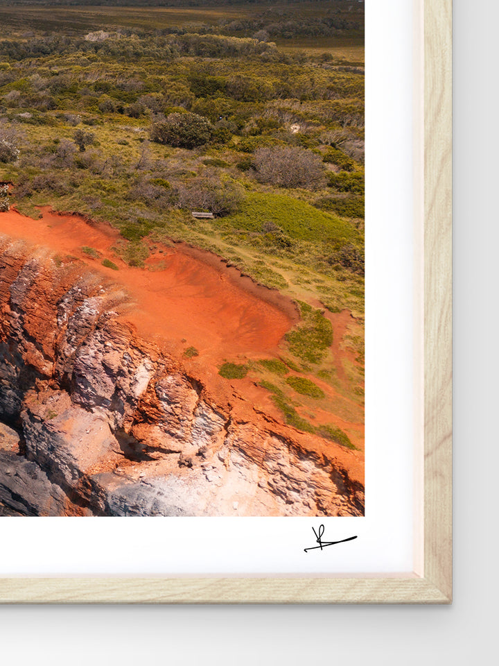 Red Cliff 01 - Wall Art Print