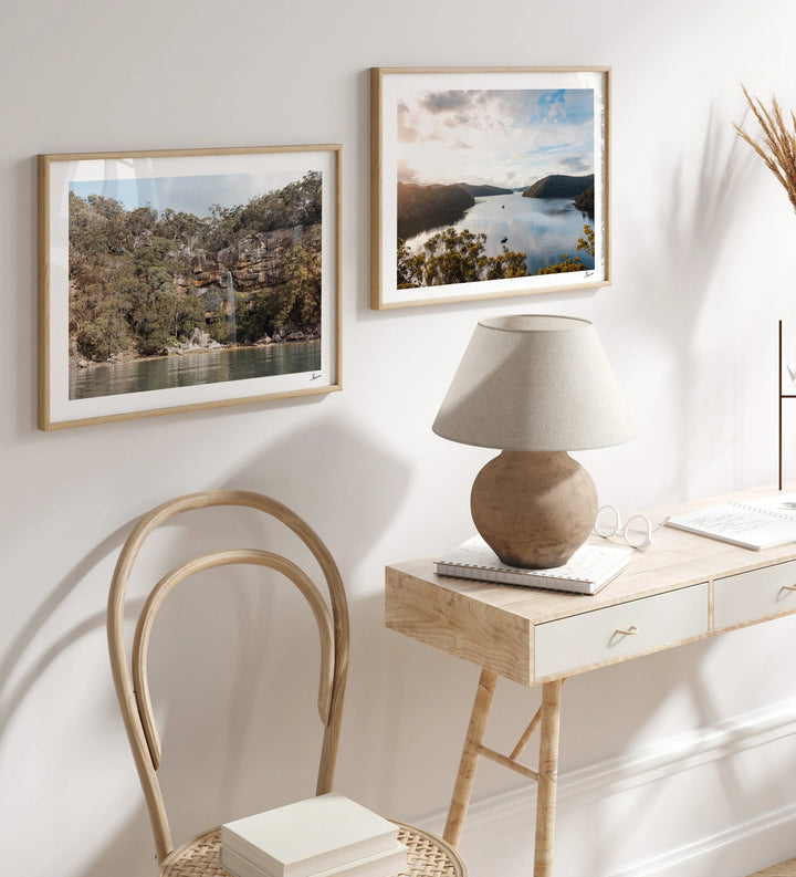 Refuge Bay Waterfall – Hawkesbury River Wall Art Print