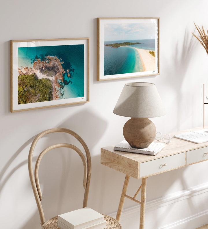 Coastal Contrast – Nelson Bay – Port Stephens Wall Art Print