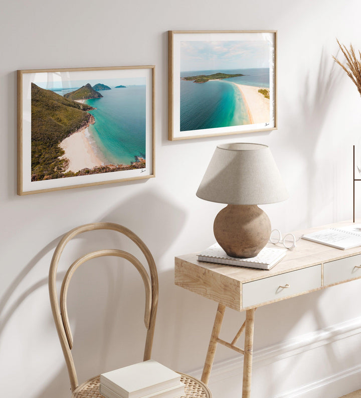 Wreck Beach – Nelson Bay – Port Stephens Wall Art Print