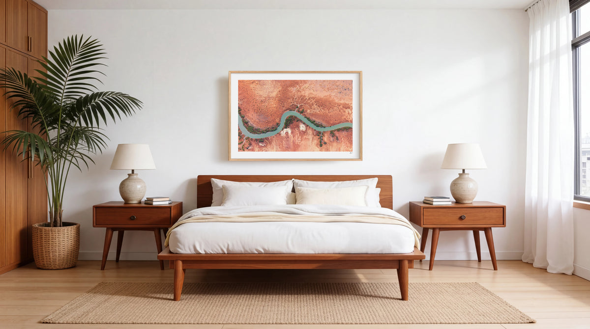 Jade Ribbon - Limited Edition Wall Art Print