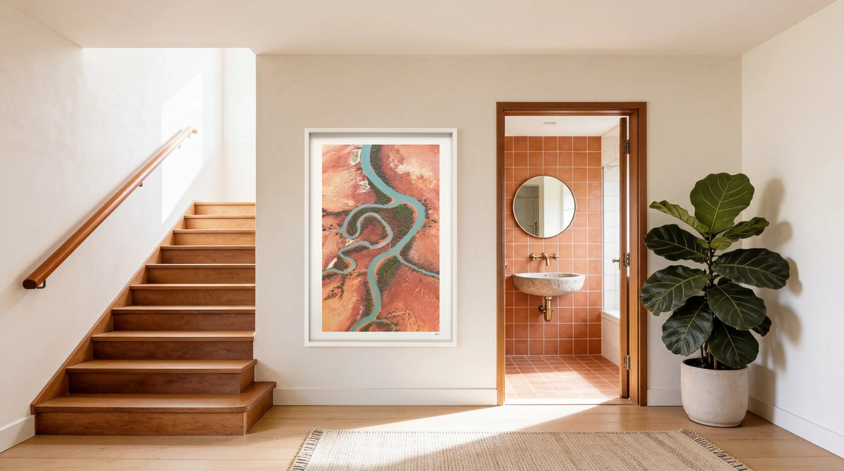 Desert Arteries - Limited Edition Wall Art Print