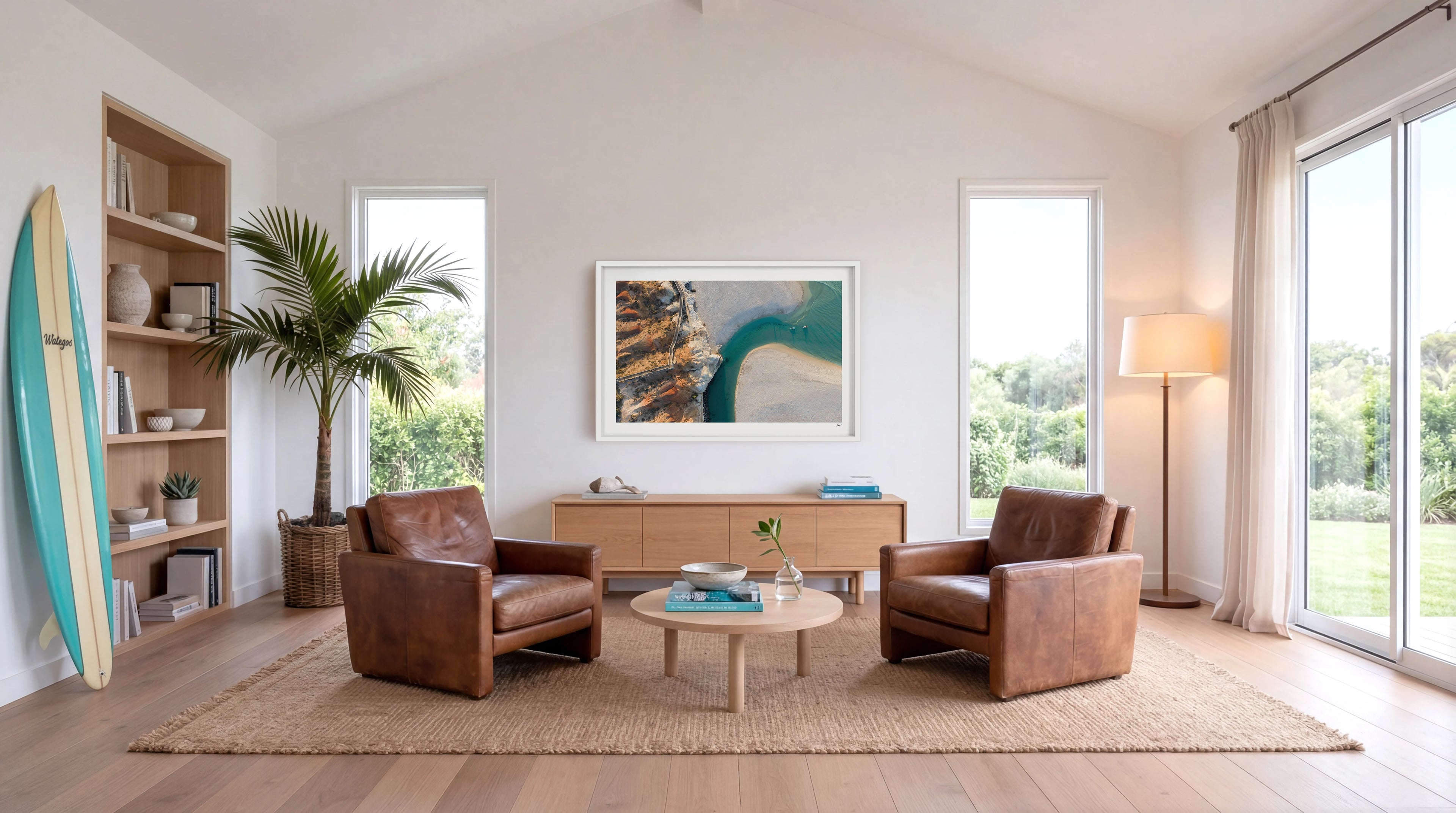 Onkaparinga River Mouth – South Australia Wall Art Print