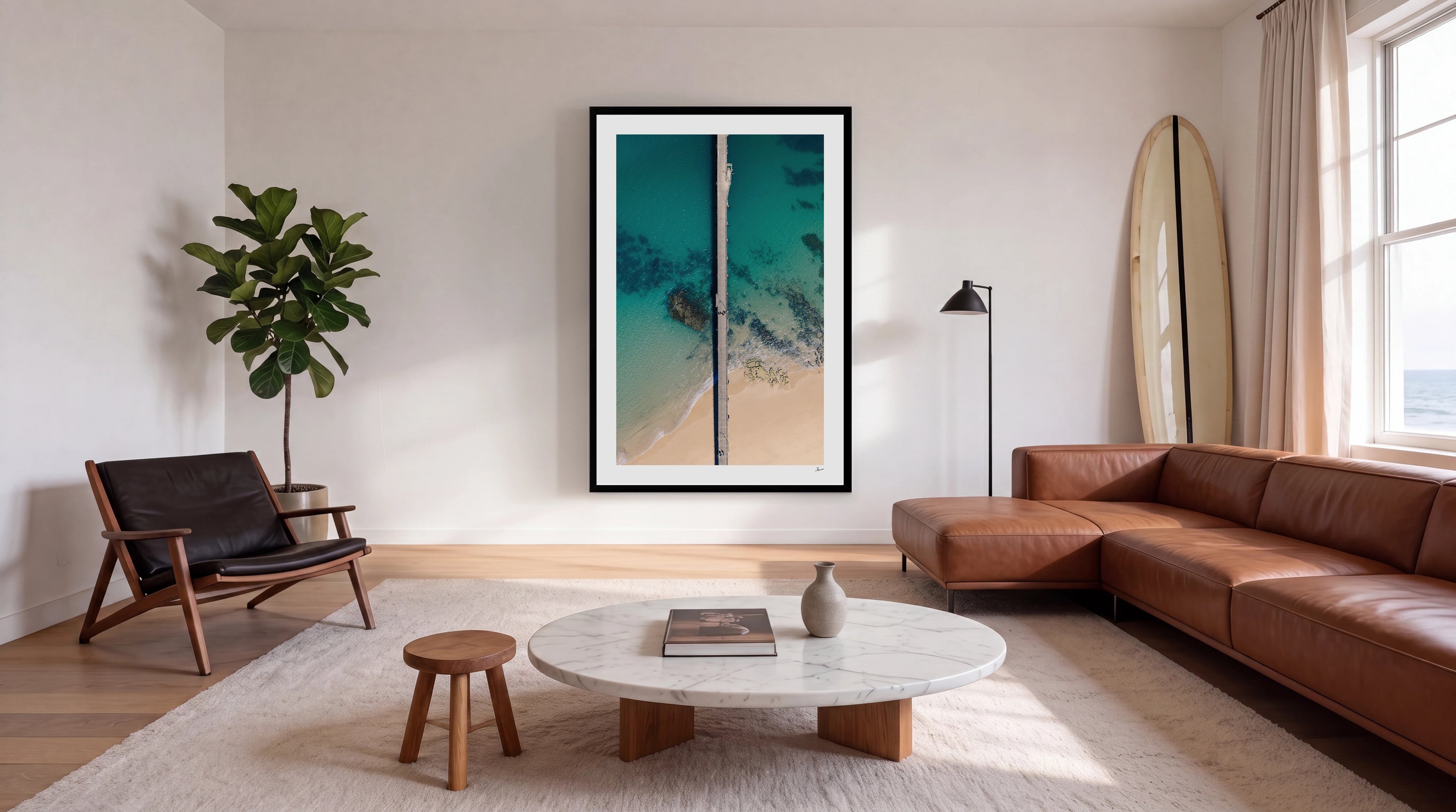 Port Noarlunga Jetty – South Australia Wall Art Print