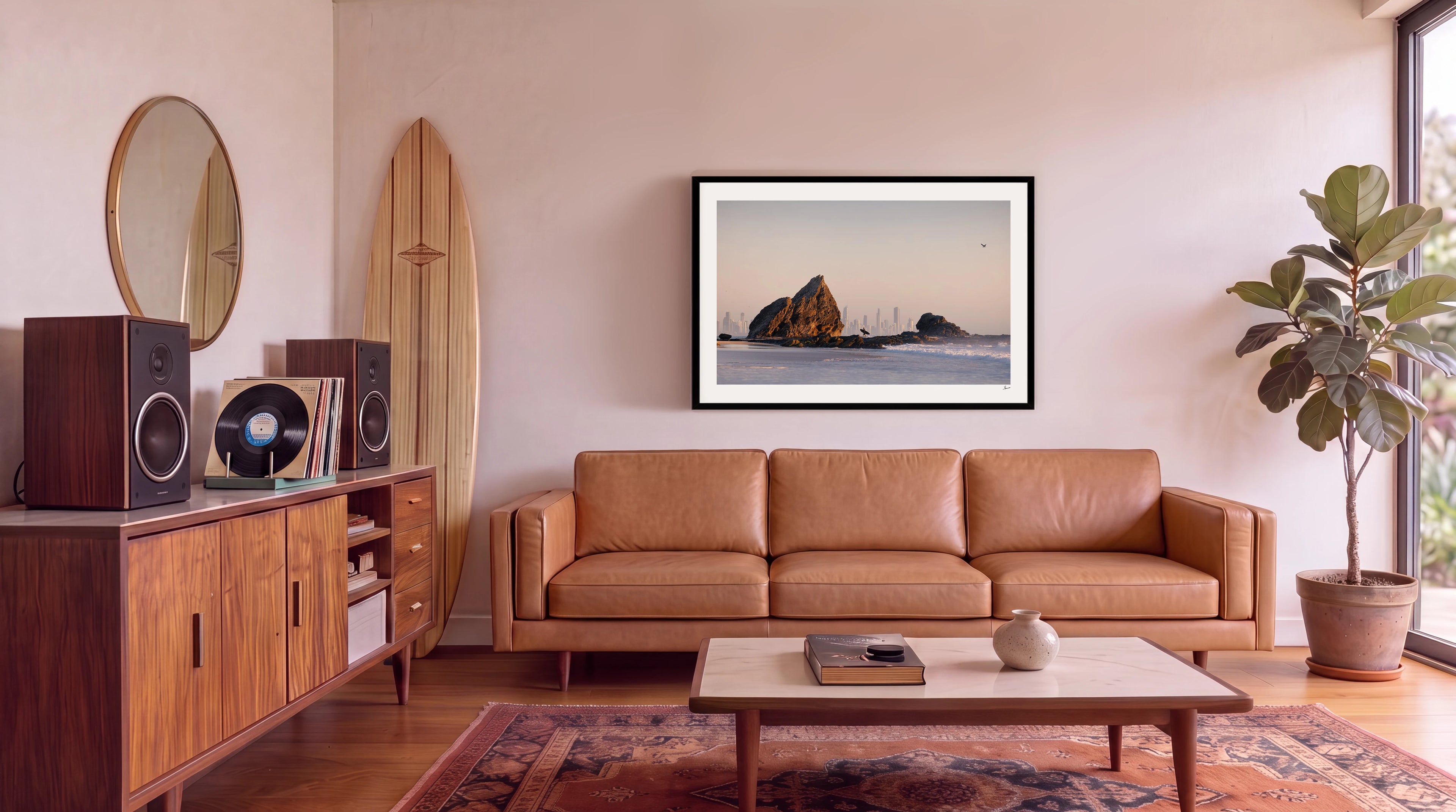 Currumbin Beach 02 - Gold Coast Wall Art Print