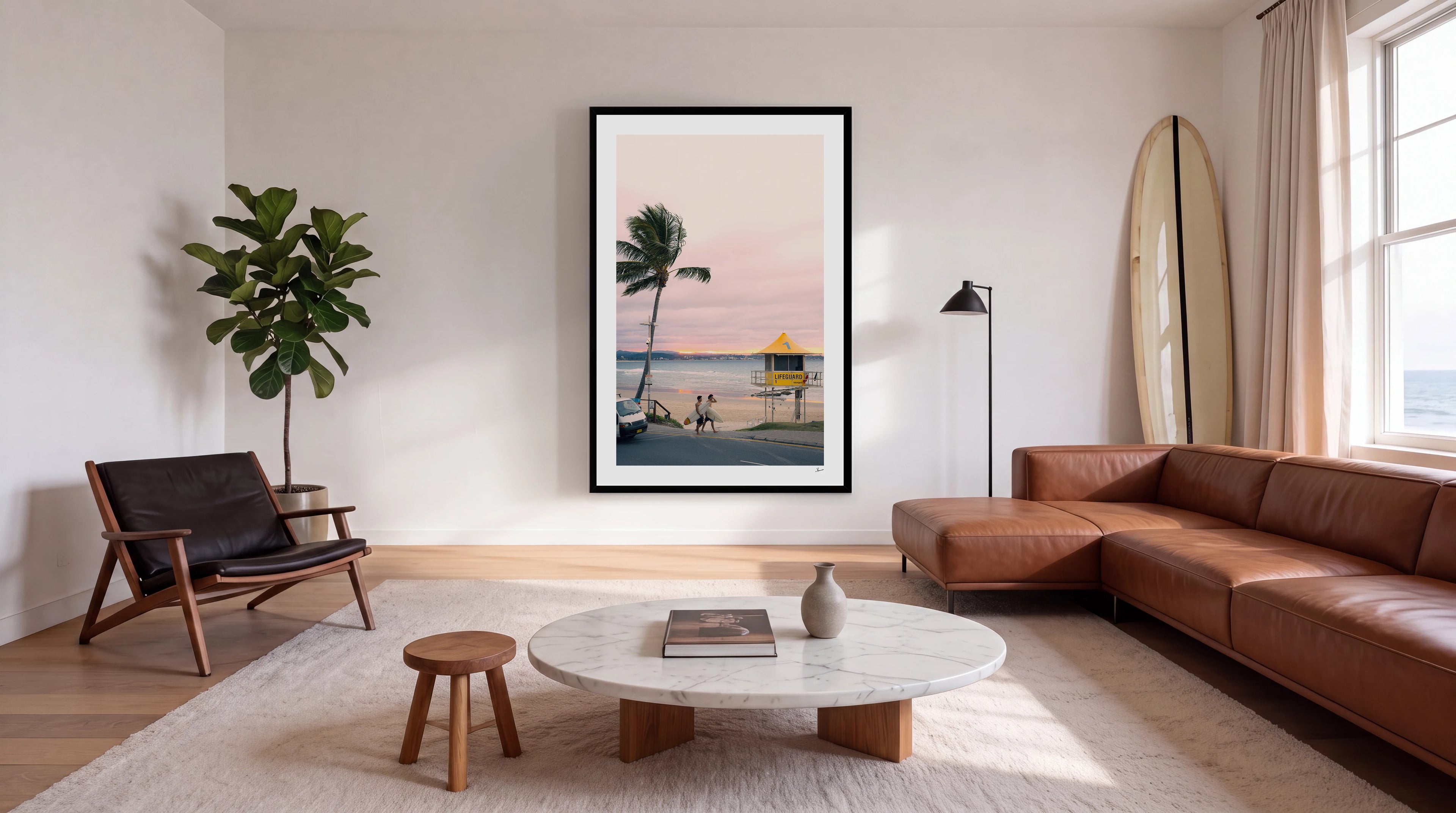 Two Boards, Tower 1 – Gold Coast Wall Art Print