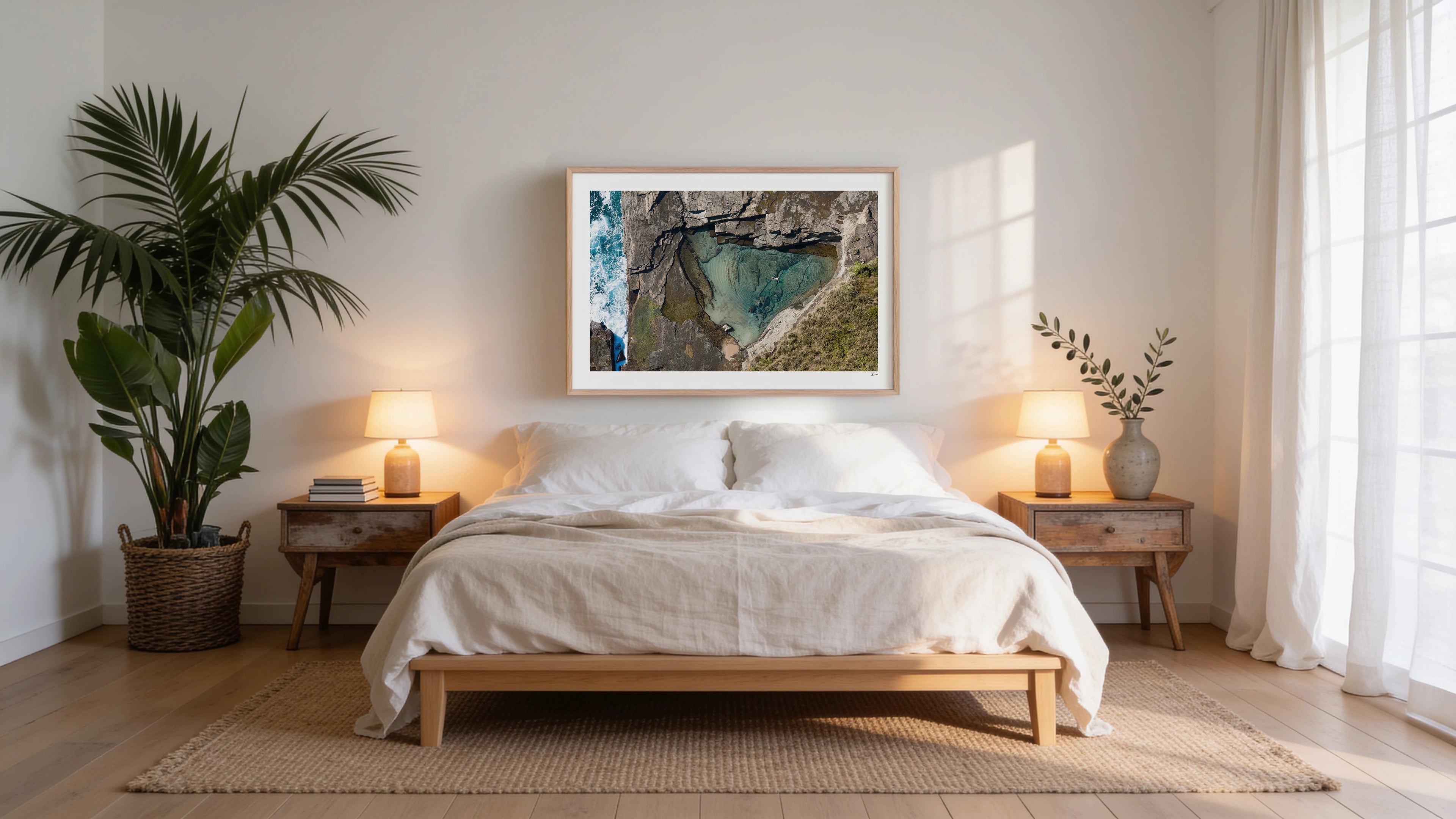 Campbell Hole 01 - South Coast Wall Art Print