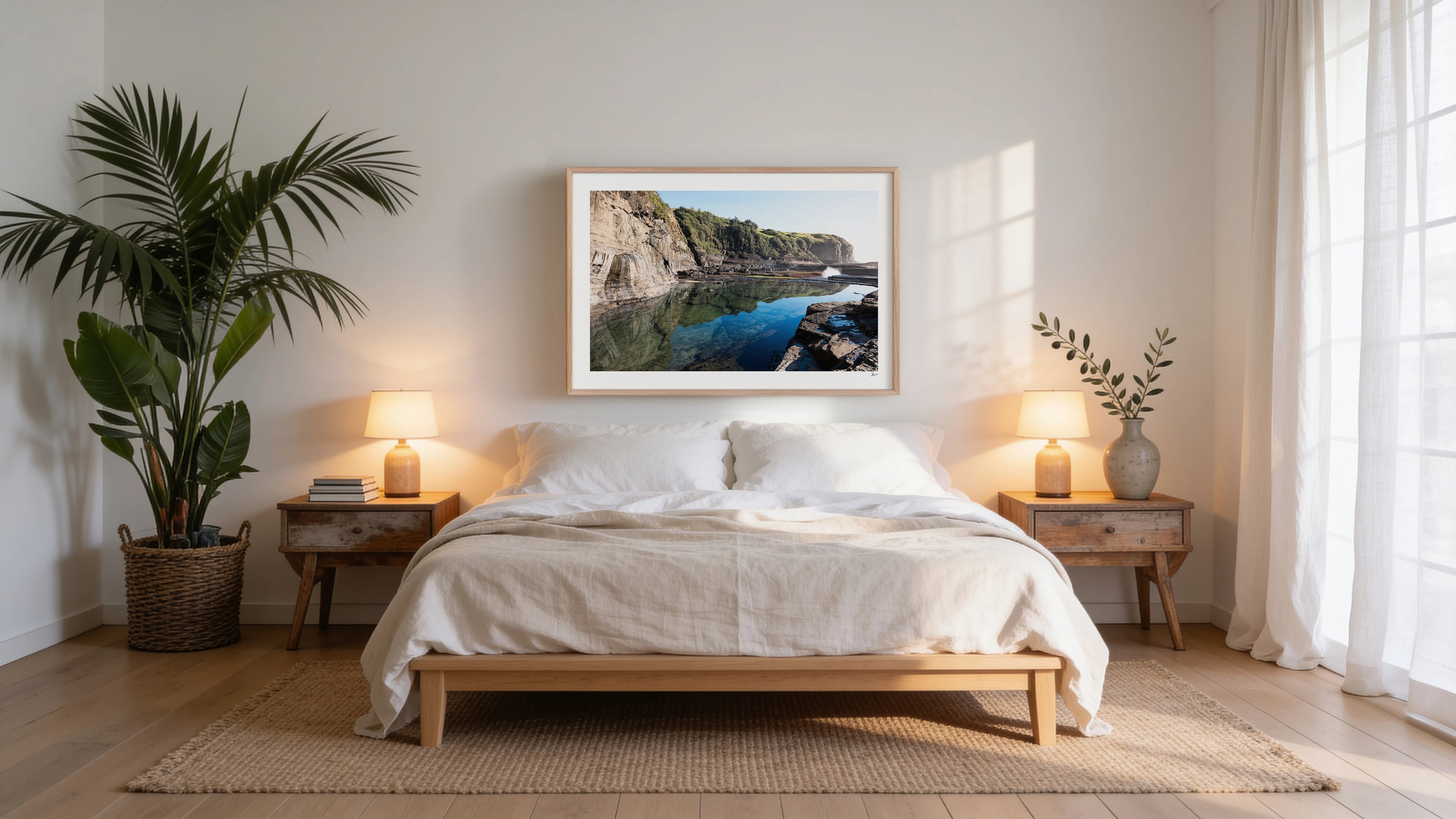 Campbell Hole 02 - South Coast Wall Art Print