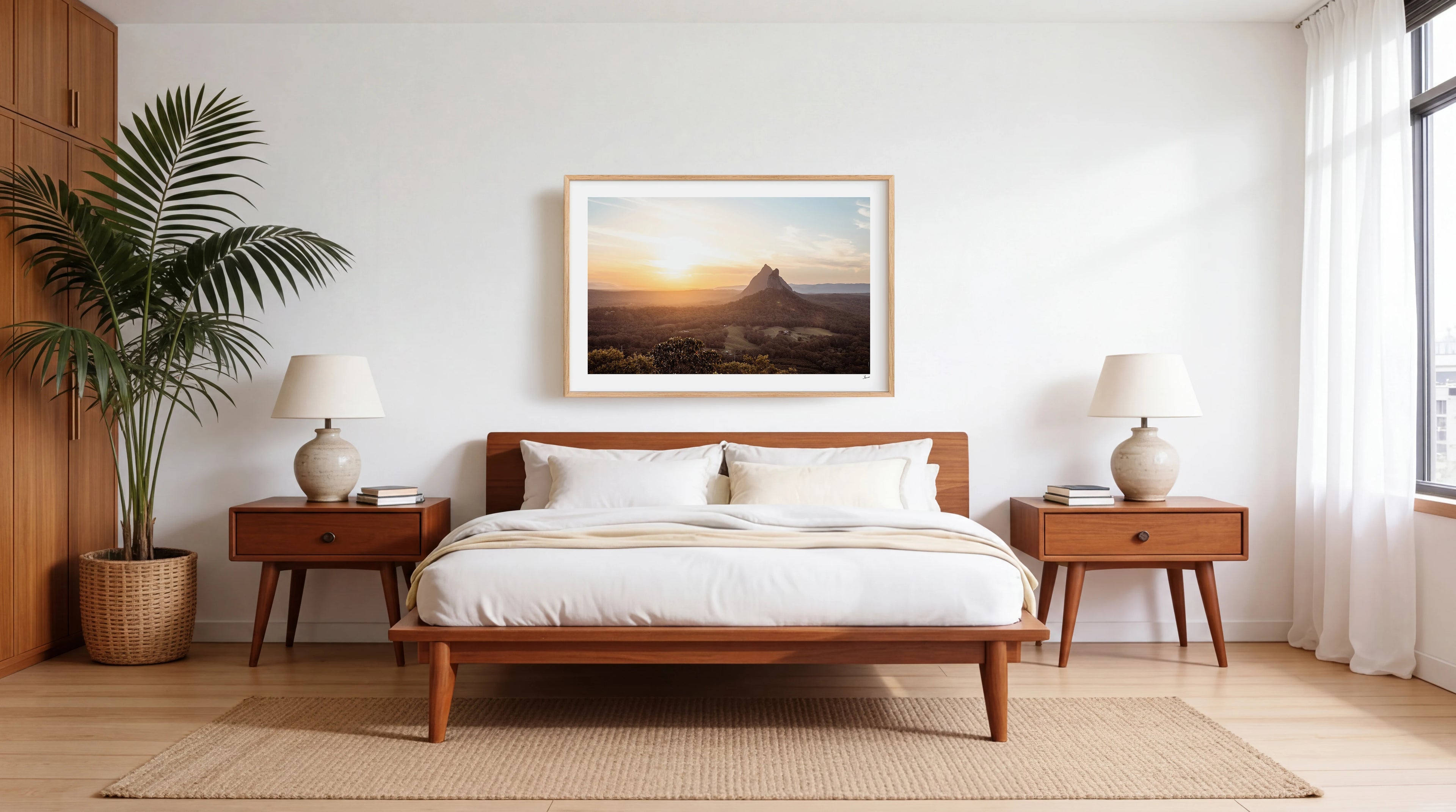 Glass House Mountains 02 - Wall Art Print