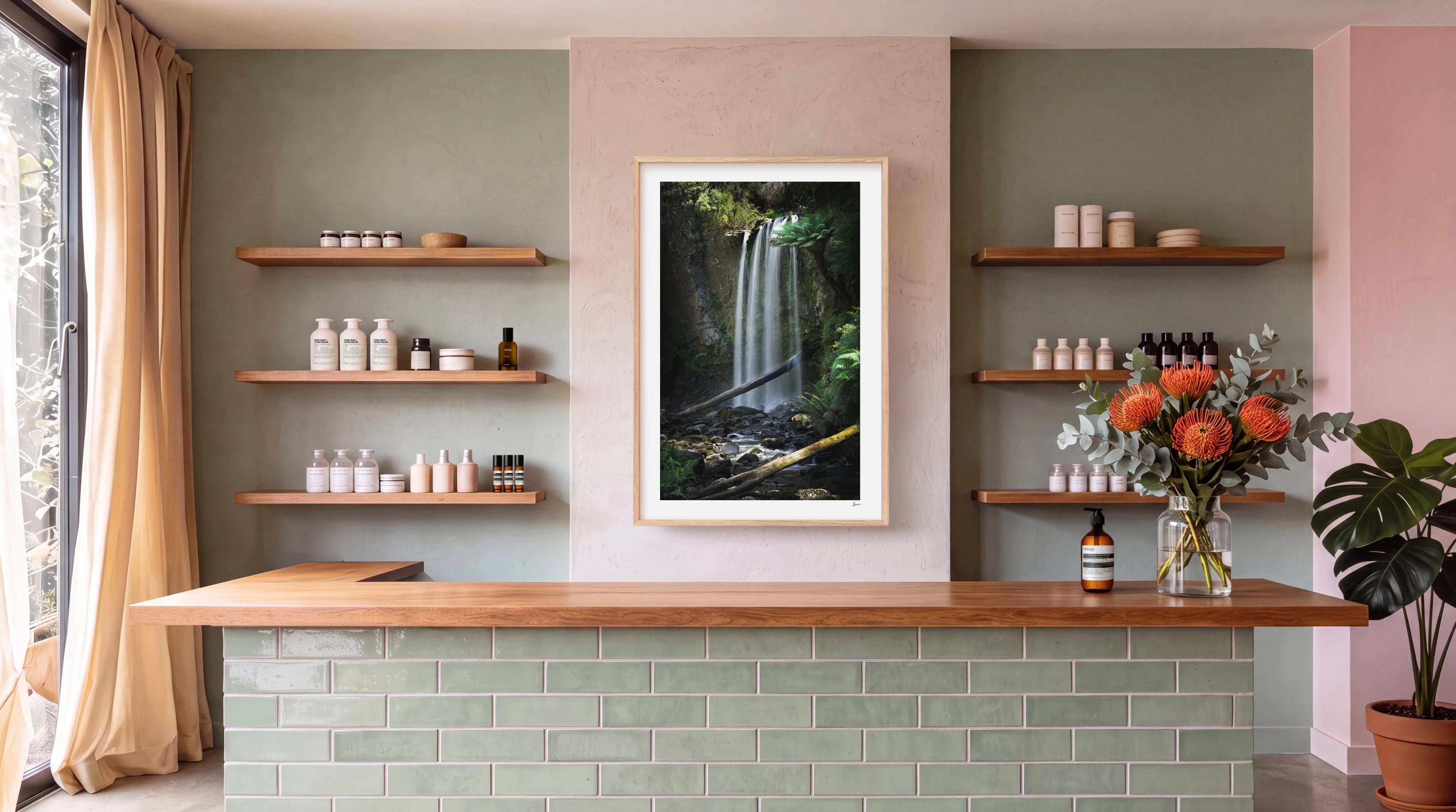 Hopetoun Falls 01 - Wall Art Print