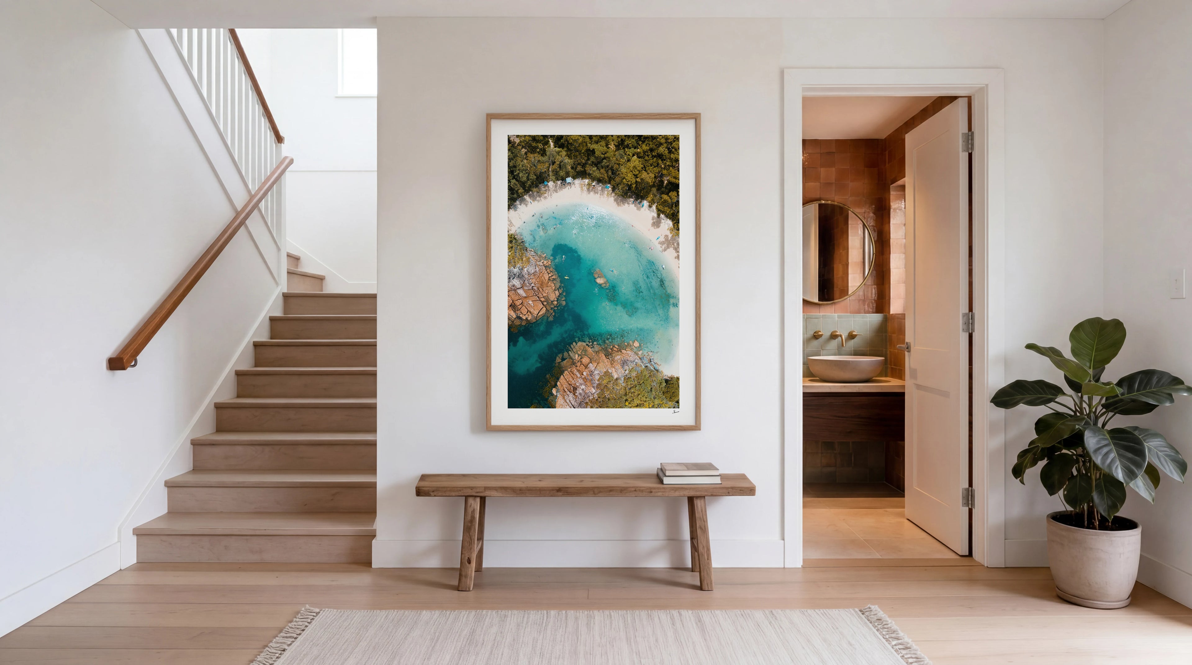 Honeymoon Bay 01 - Wall Art Print