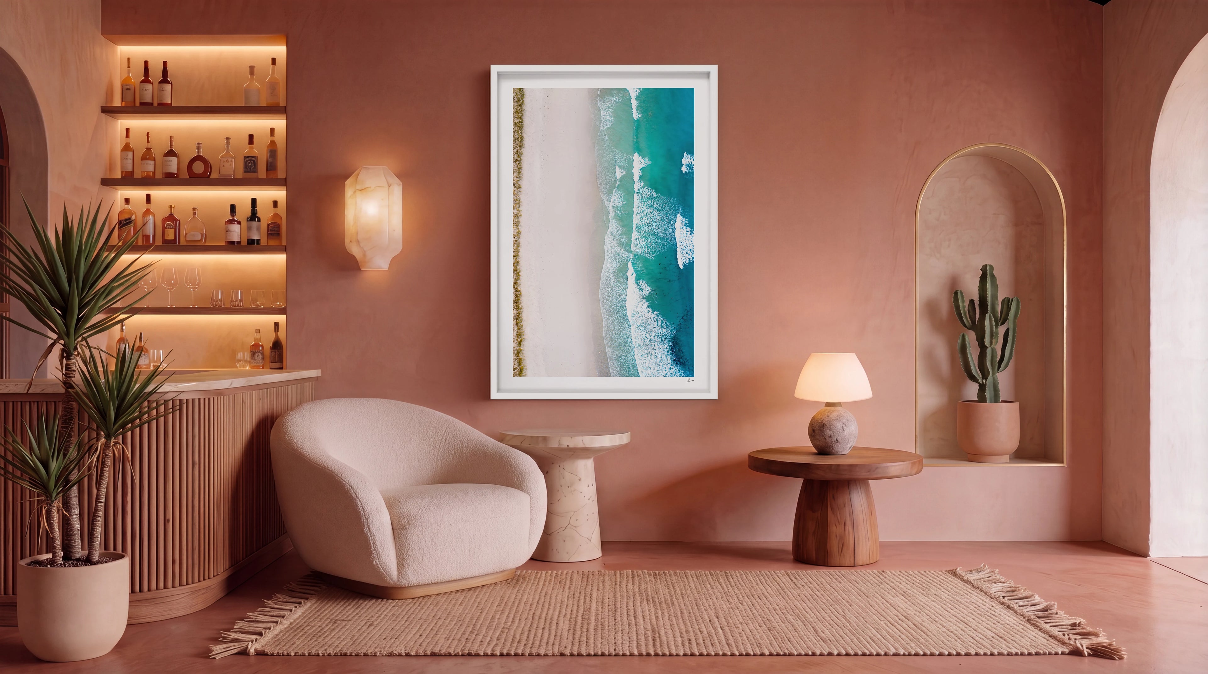 Cave Beach 01 - Wall Art Print