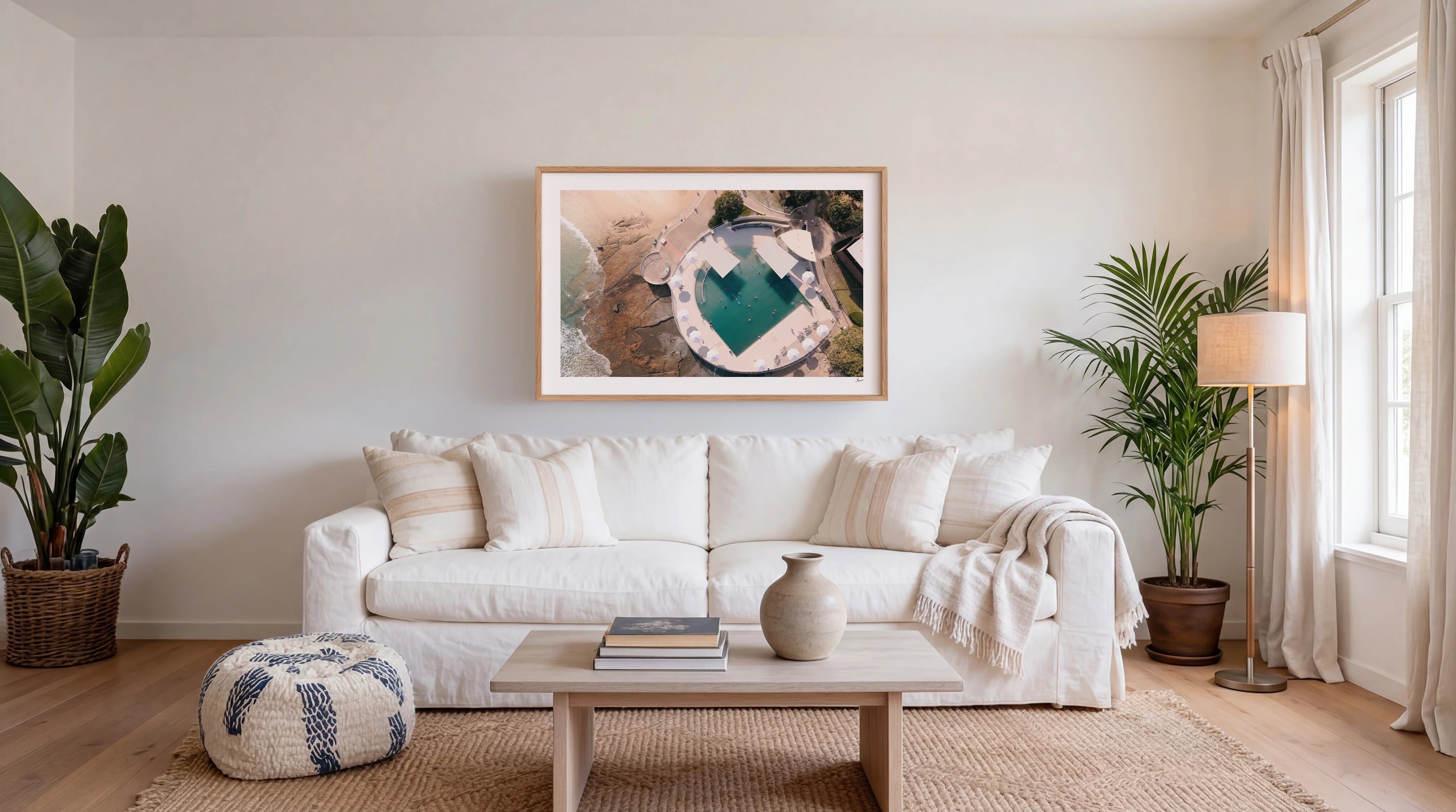 Kings Beach Pool 01 – Sunshine Coast Wall Art Print