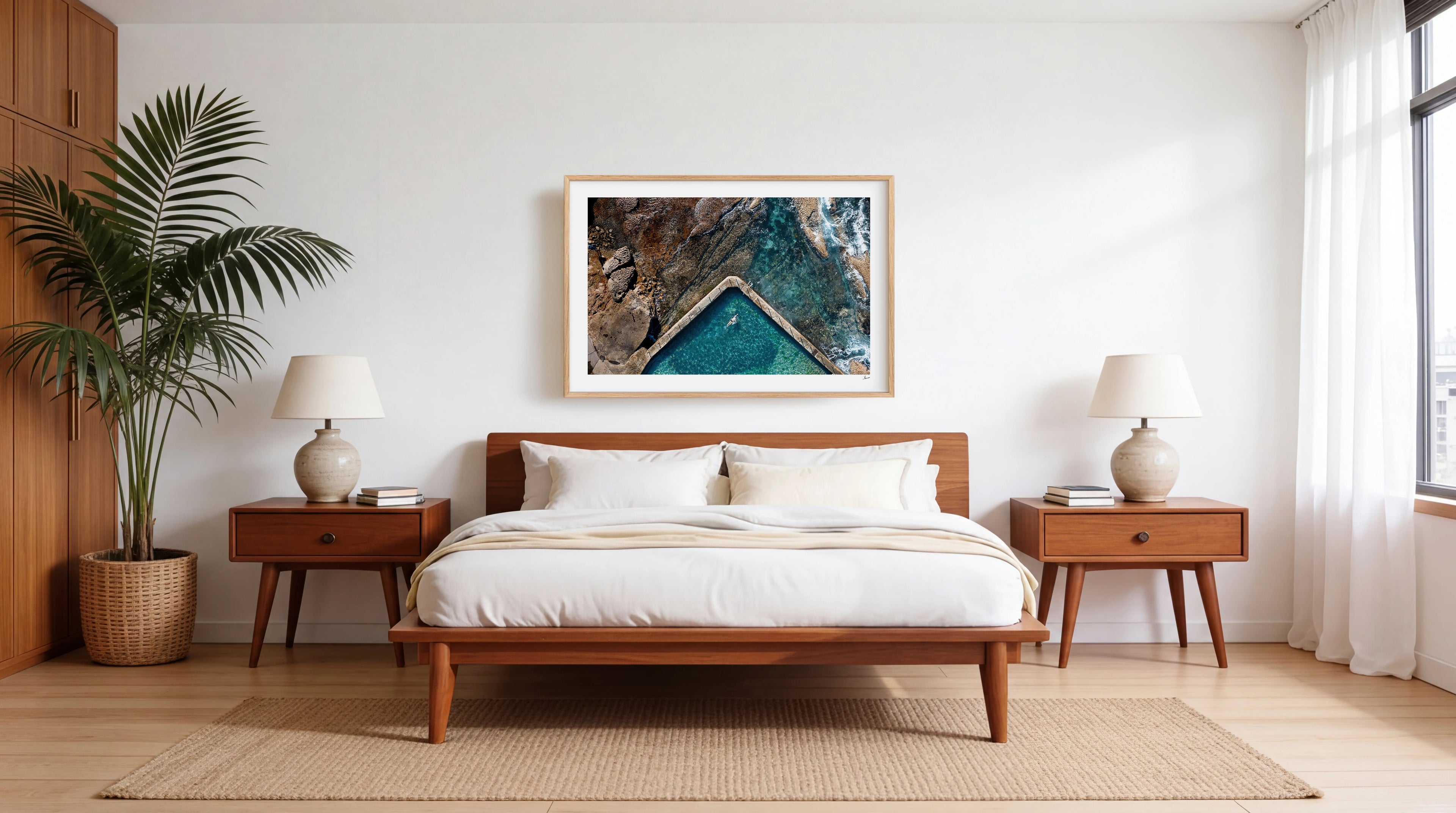 Malabar Rock Pool 02 - Wall Art Print