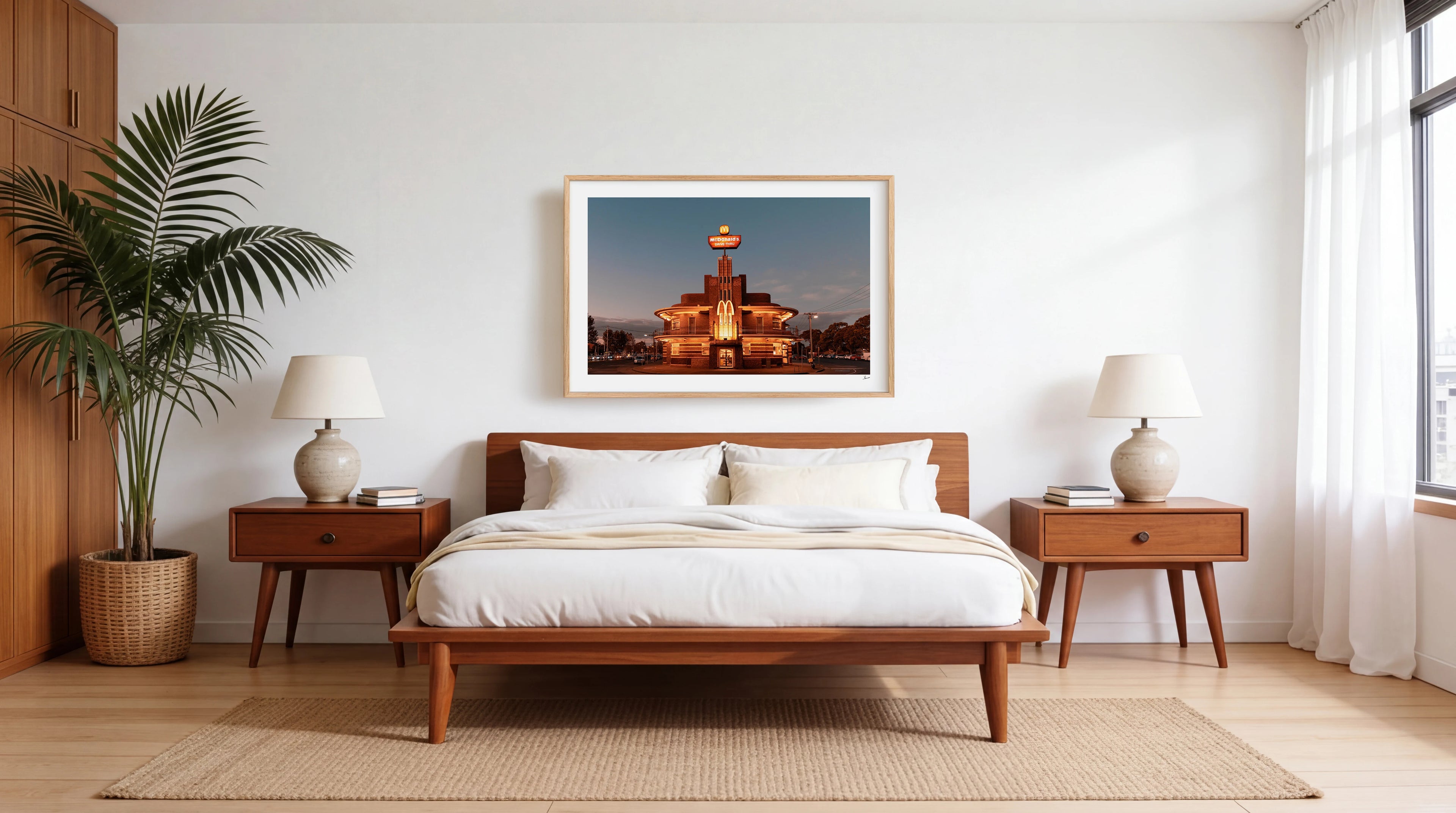 Art Deco Maccas 03 - Wall Art Print