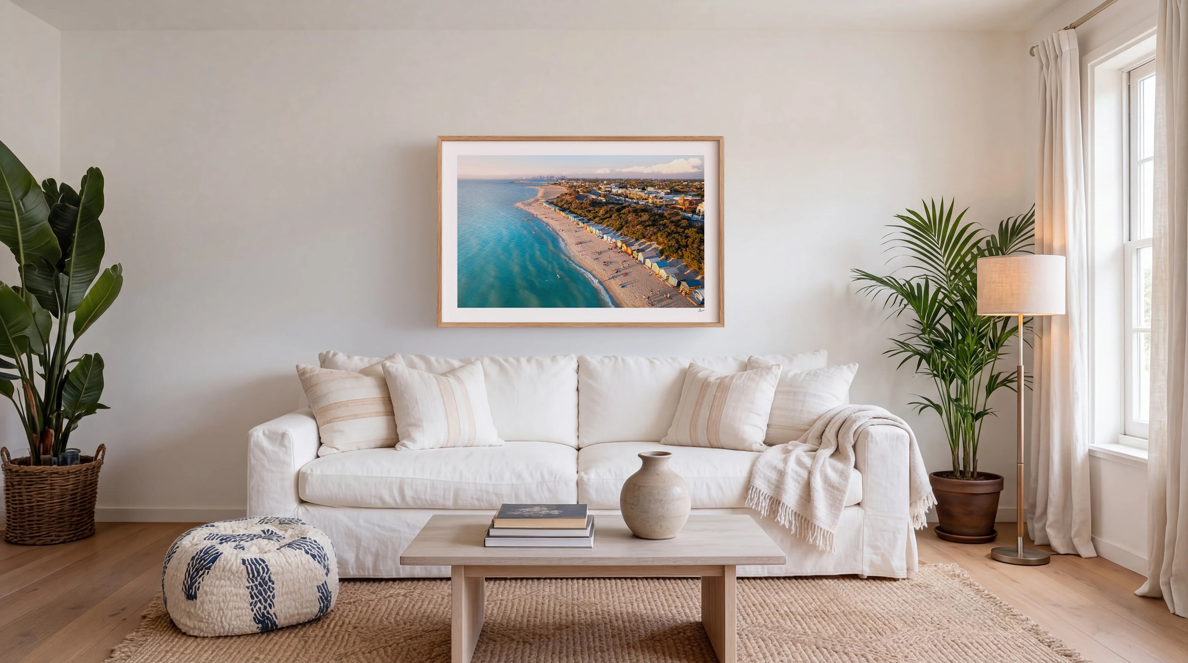 Brighton Bathing Boxes 02 - Wall Art Print