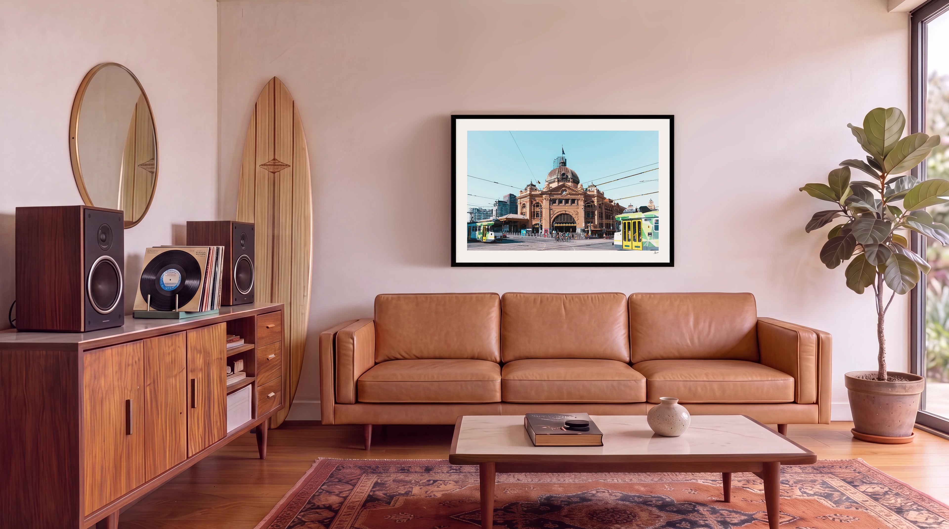 Flinders Street Station (day time) - Wall Art Print