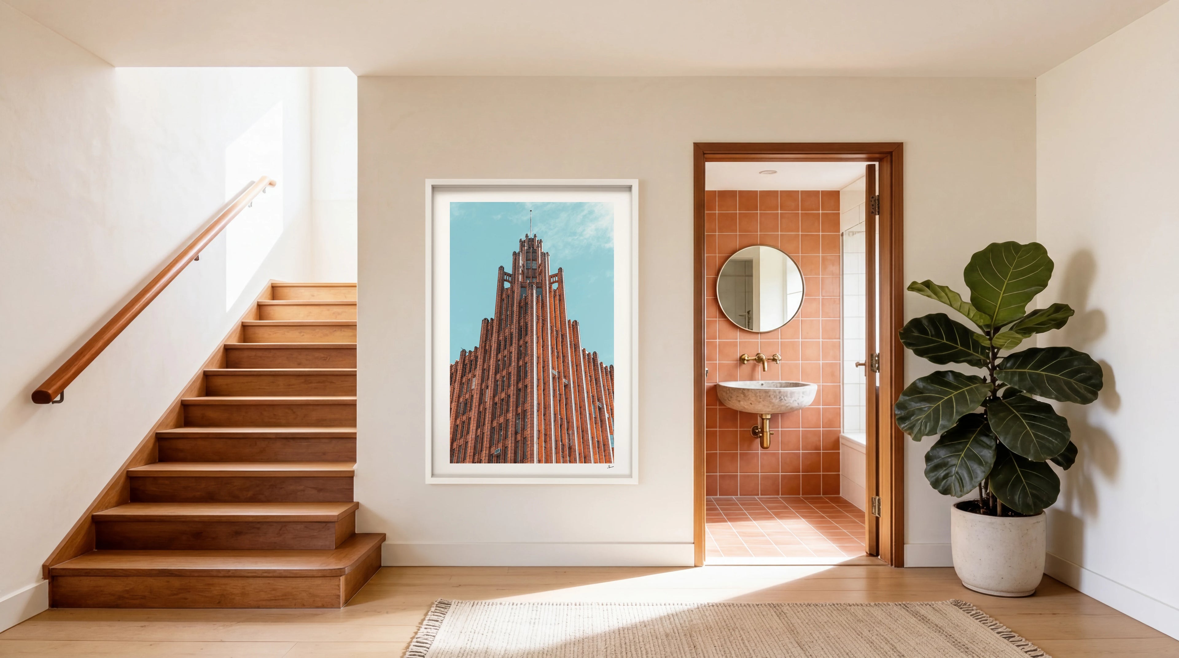 Manchester Unity Building Melbourne Wall Art Print