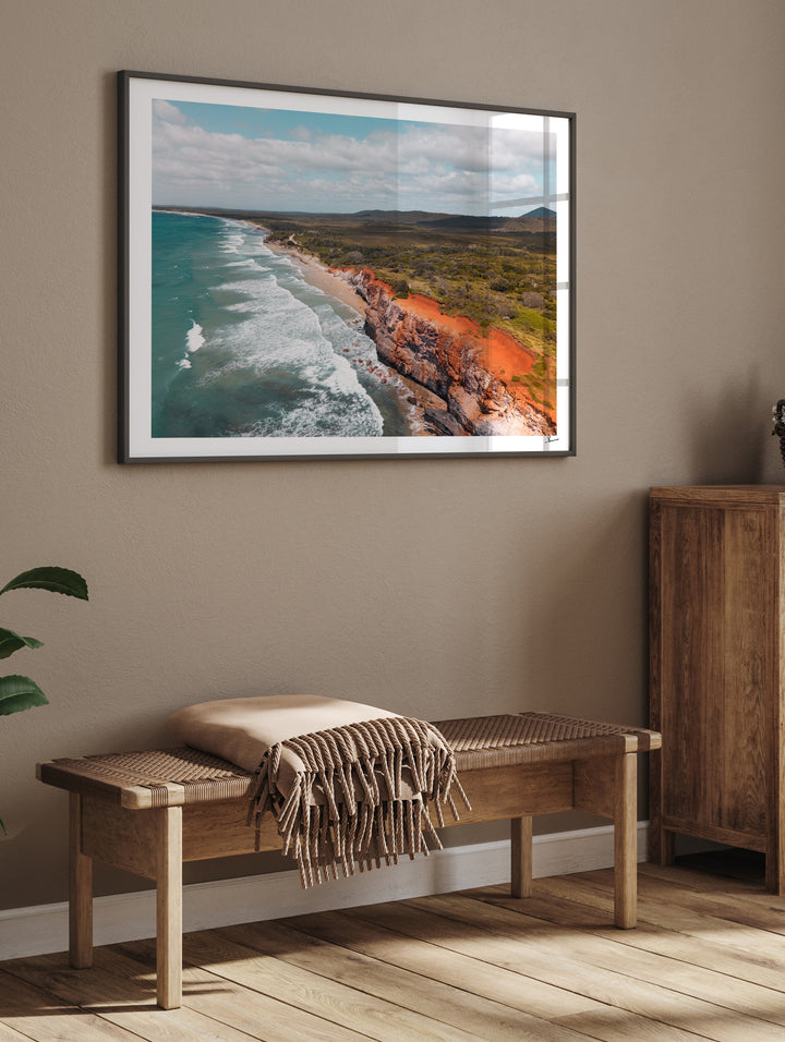 Red Cliff 01 - Wall Art Print