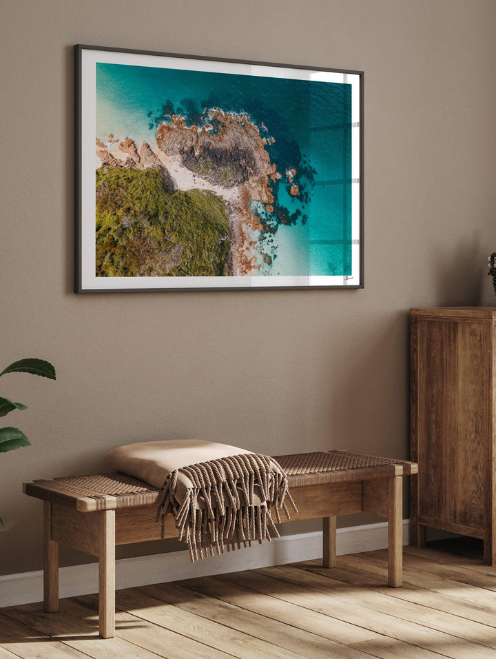 Coastal Contrast – Nelson Bay – Port Stephens Wall Art Print