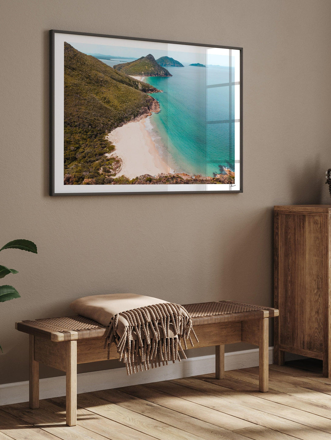 Wreck Beach – Nelson Bay – Port Stephens Wall Art Print