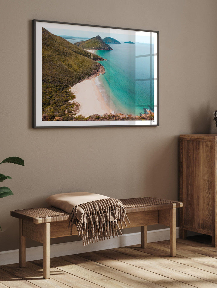 Wreck Beach – Nelson Bay – Port Stephens Wall Art Print