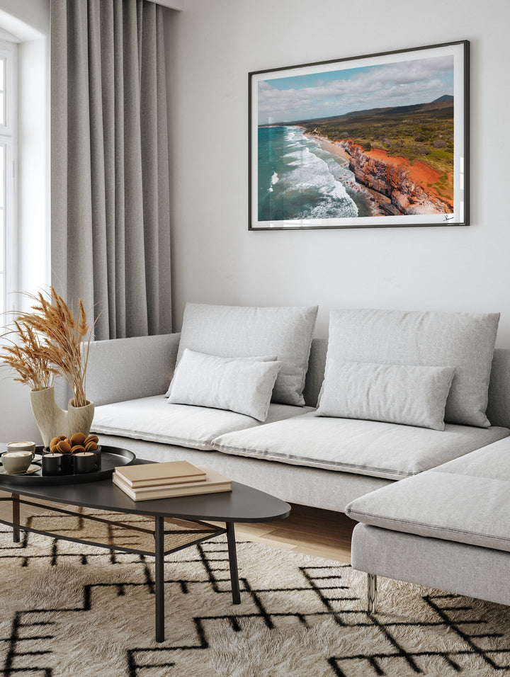 Red Cliff 01 - Wall Art Print