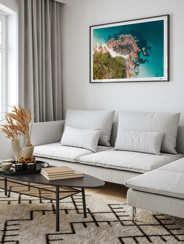 Coastal Contrast – Nelson Bay – Port Stephens Wall Art Print